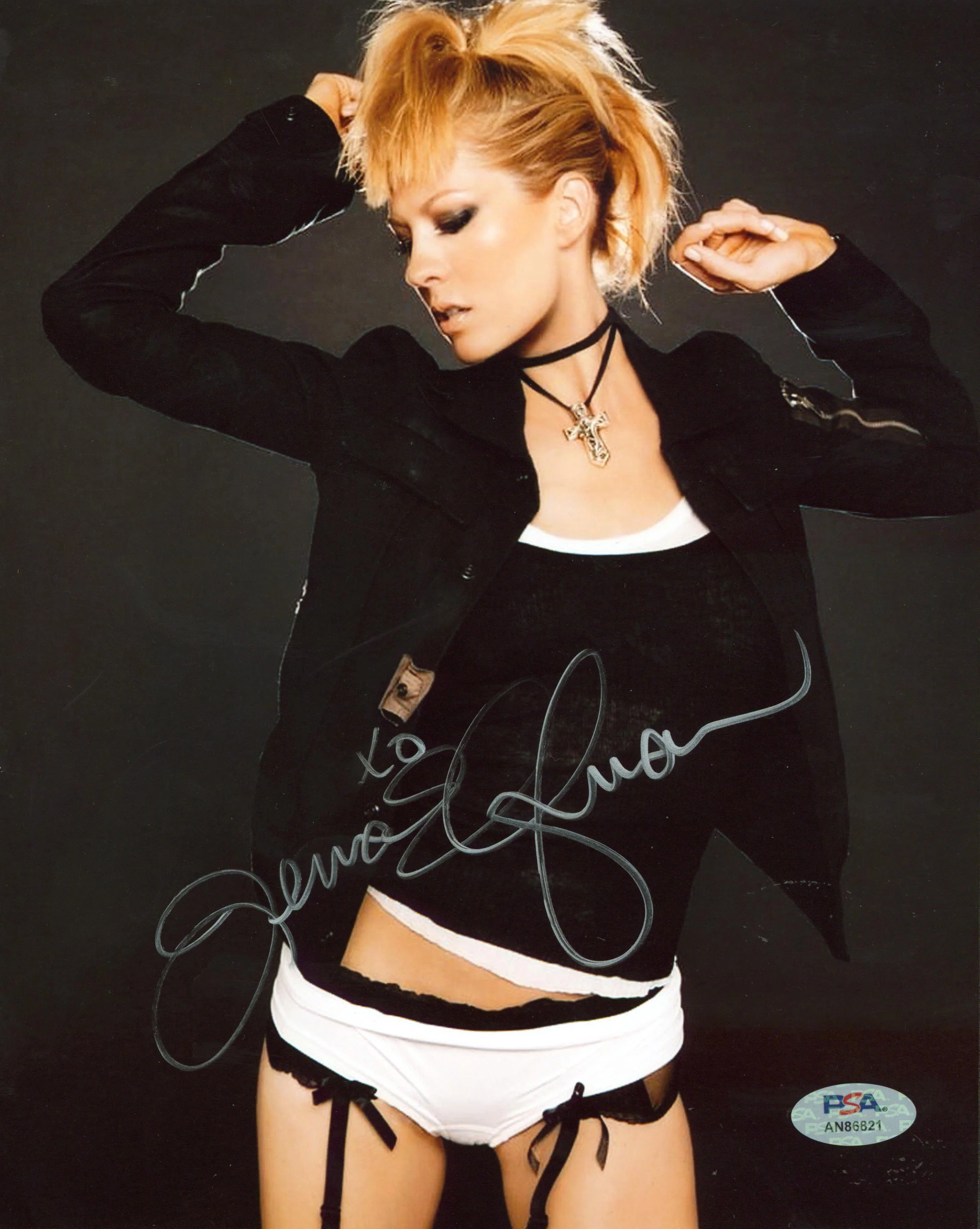 Jenna Elfman Dharma & Greg "XO" Authentic Signed 8x10 Photo PSA/DNA #AN86821 - Image 2