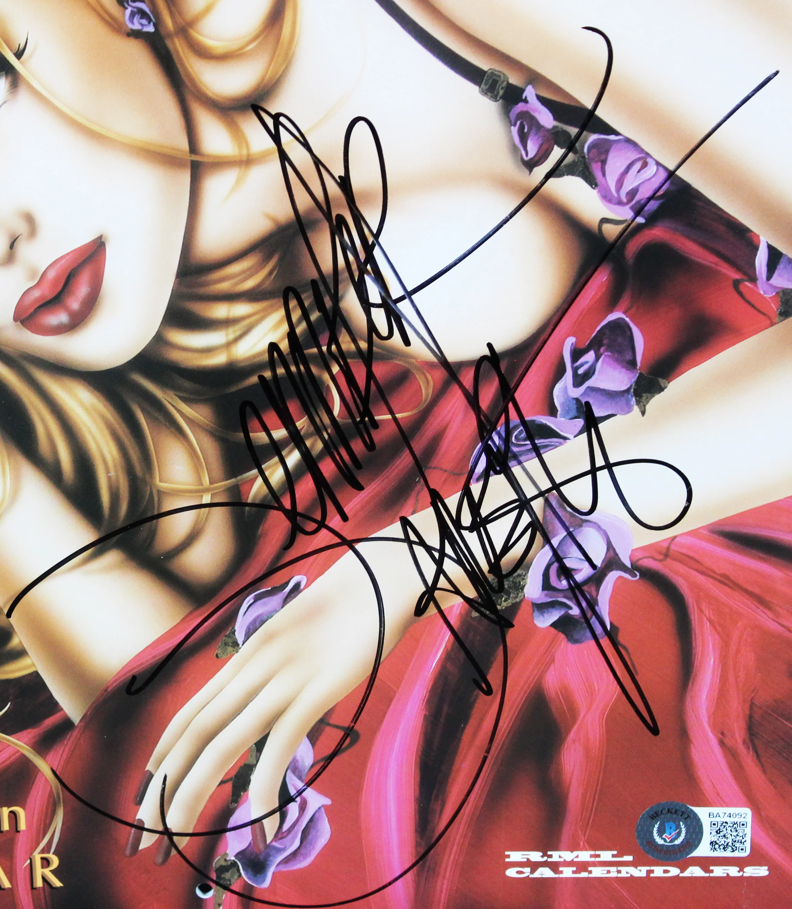 Jennifer Janesko Authentic Signed 1999 Limited Edition Calendar BAS #BA74092 - Image 3