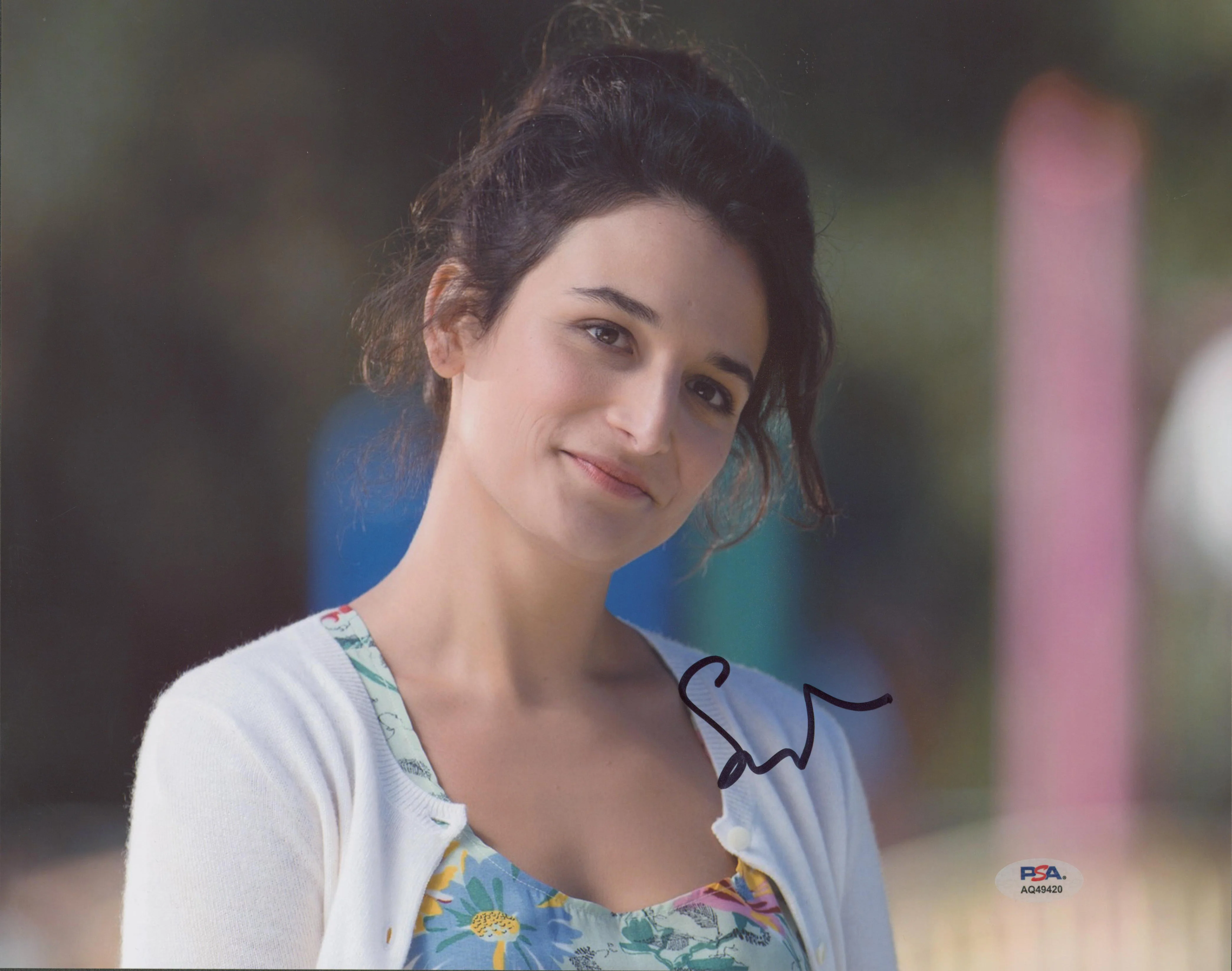 Jenny Slate Gifted Authentic Signed 11x14 Horizontal Photo PSA/DNA #AQ49420