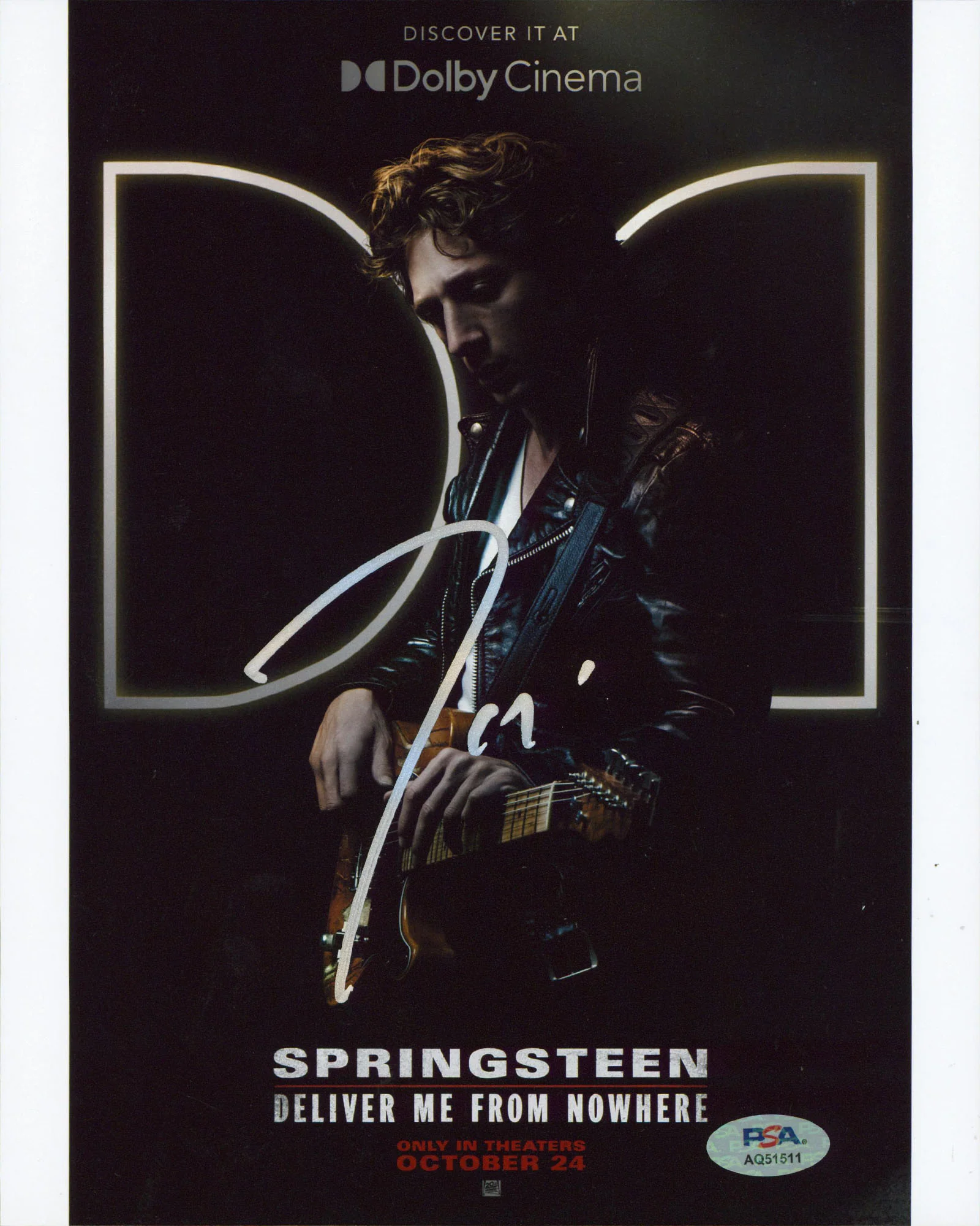 Jeremy Allen White Springsteen Authentic Signed 8x10 Photo PSA/DNA #AQ51511 - Image 2