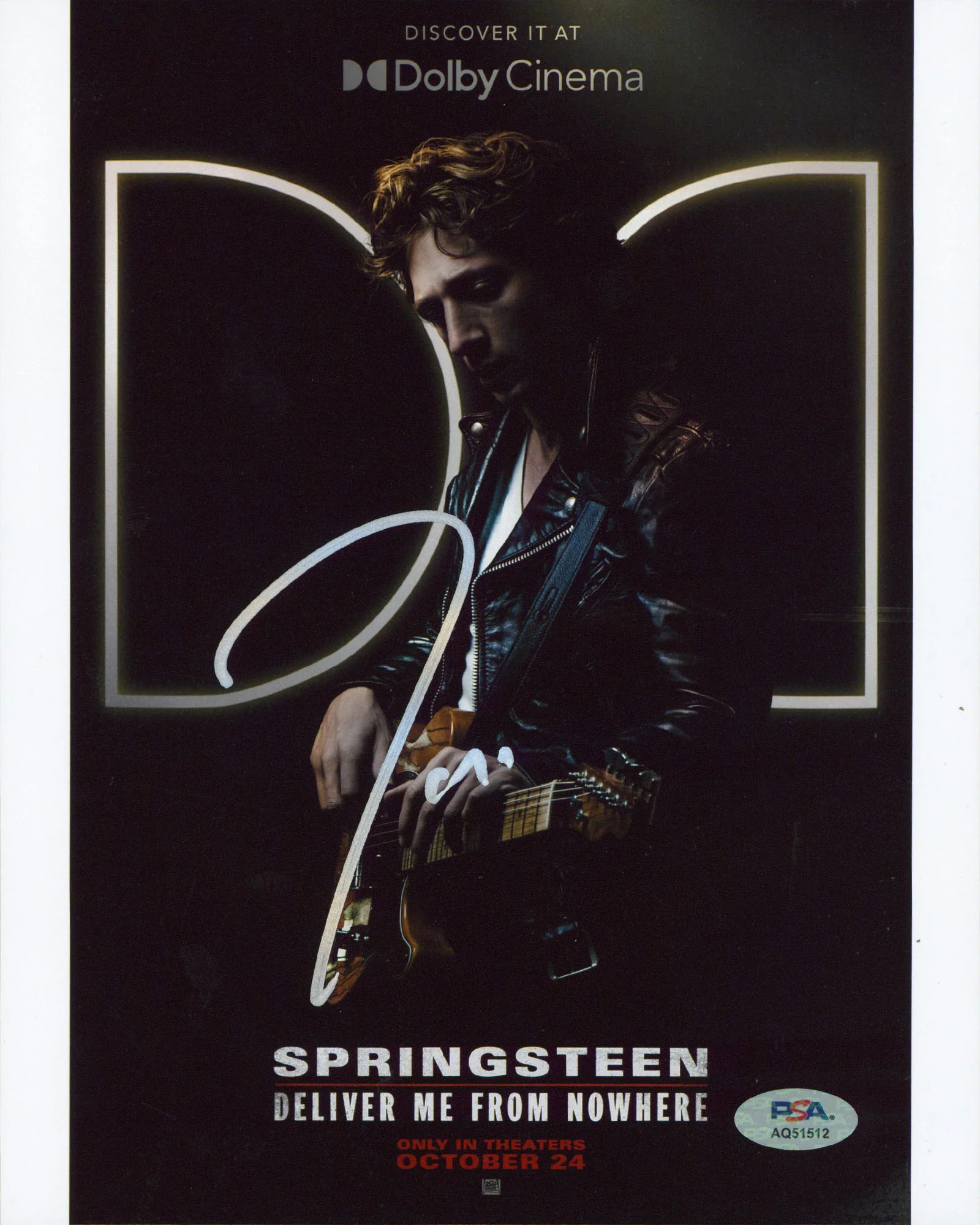 Jeremy Allen White Springsteen Authentic Signed 8x10 Photo PSA/DNA #AQ51512 - Image 2
