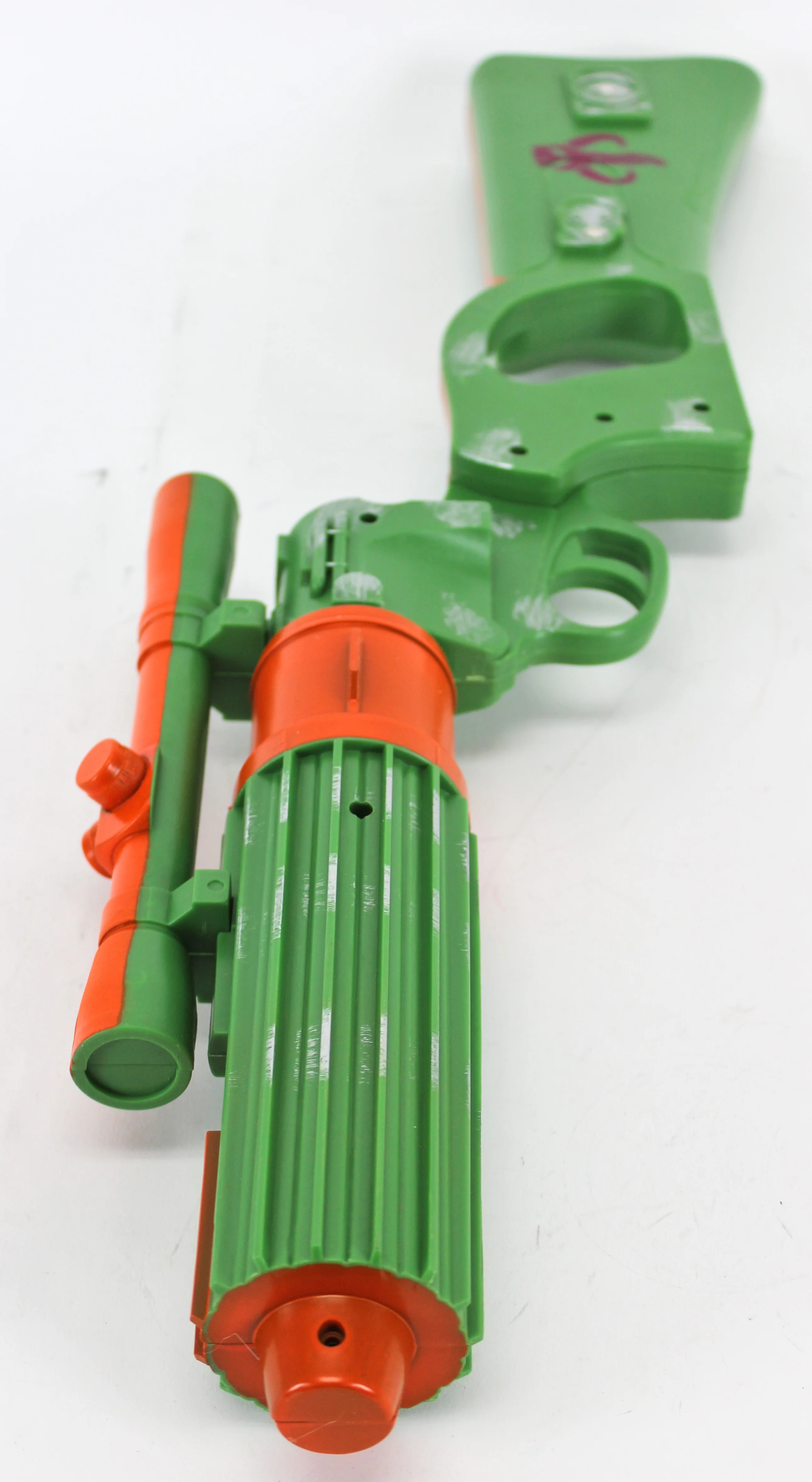 Jeremy Bulloch Star Wars "Boba Fett" Signed Boba Fett Plastic Toy Blaster BAS - Image 7