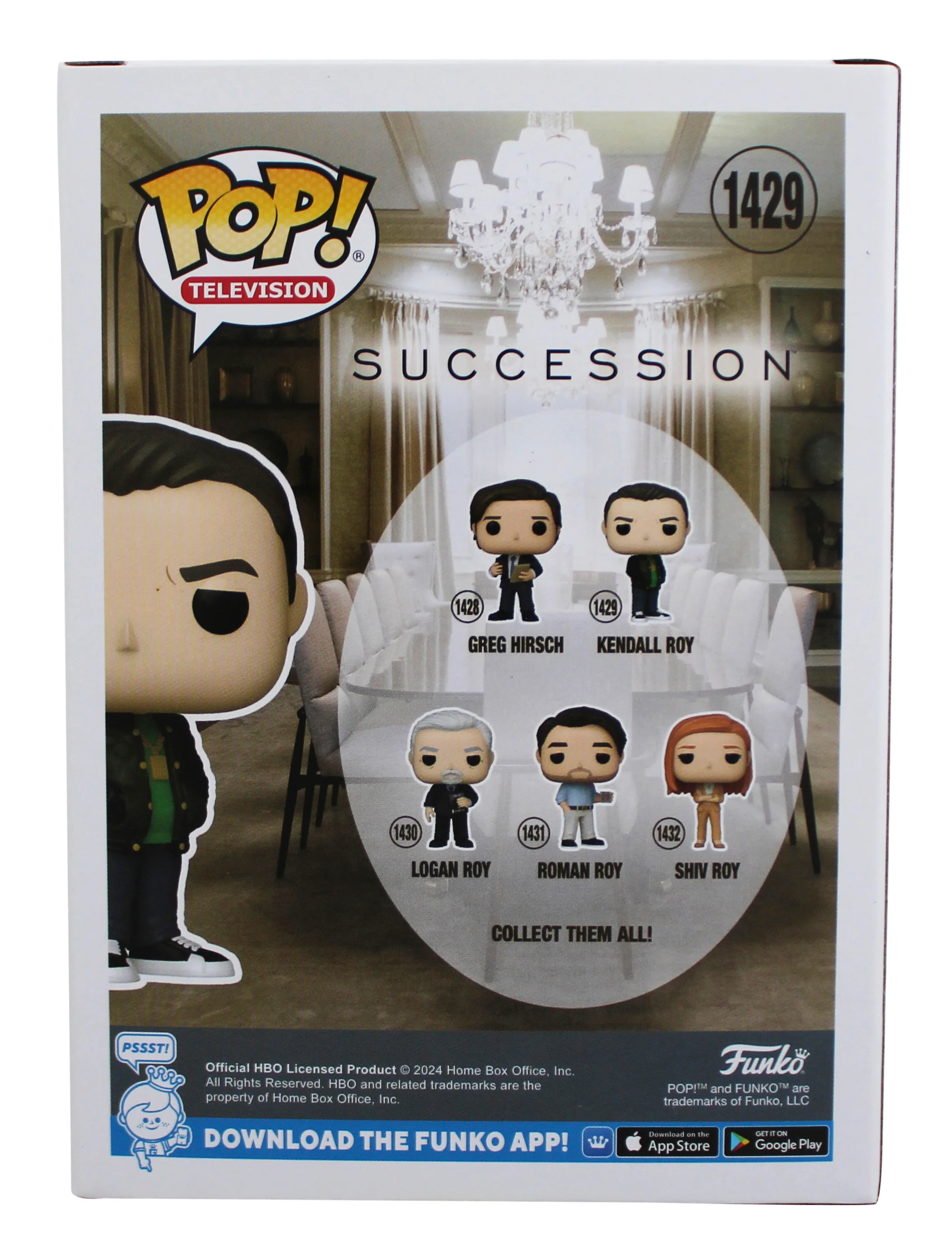 Jeremy Strong Succession Signed Kendall Roy #1429 Funko Pop Vinyl Figure BAS - Image 5