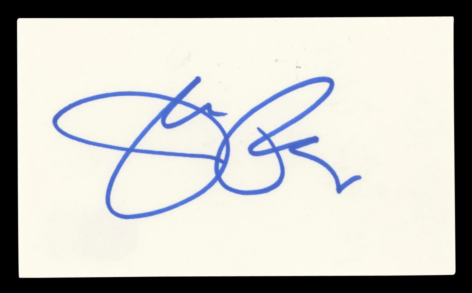 Jeri Ryan Star Trek: Voyager Authentic Signed 3x5 Index Card BAS #BV00148 - Image 2