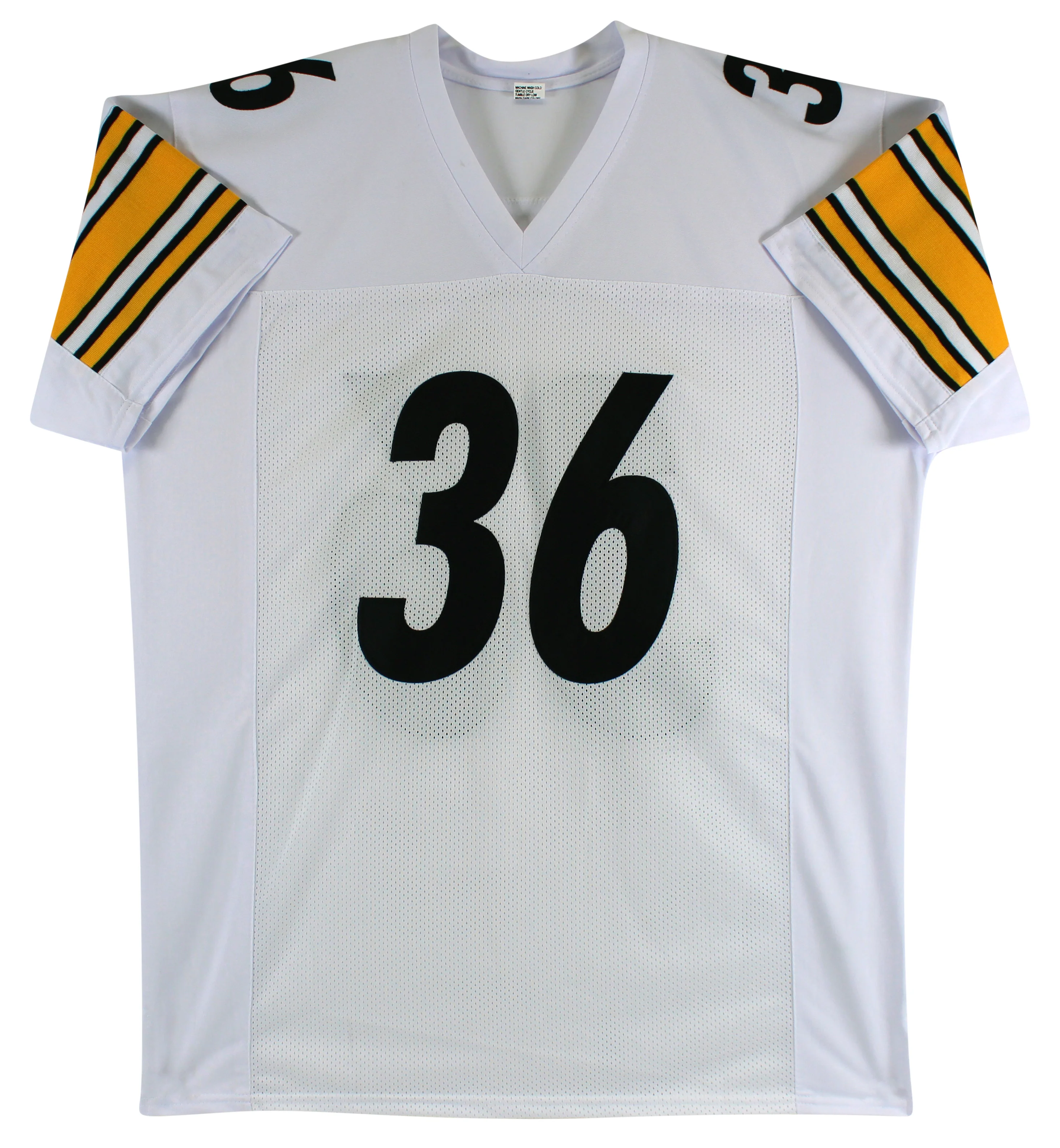 Jerome Bettis Authentic Signed White Pro Style Jersey Autographed BAS Witnessed - Image 4