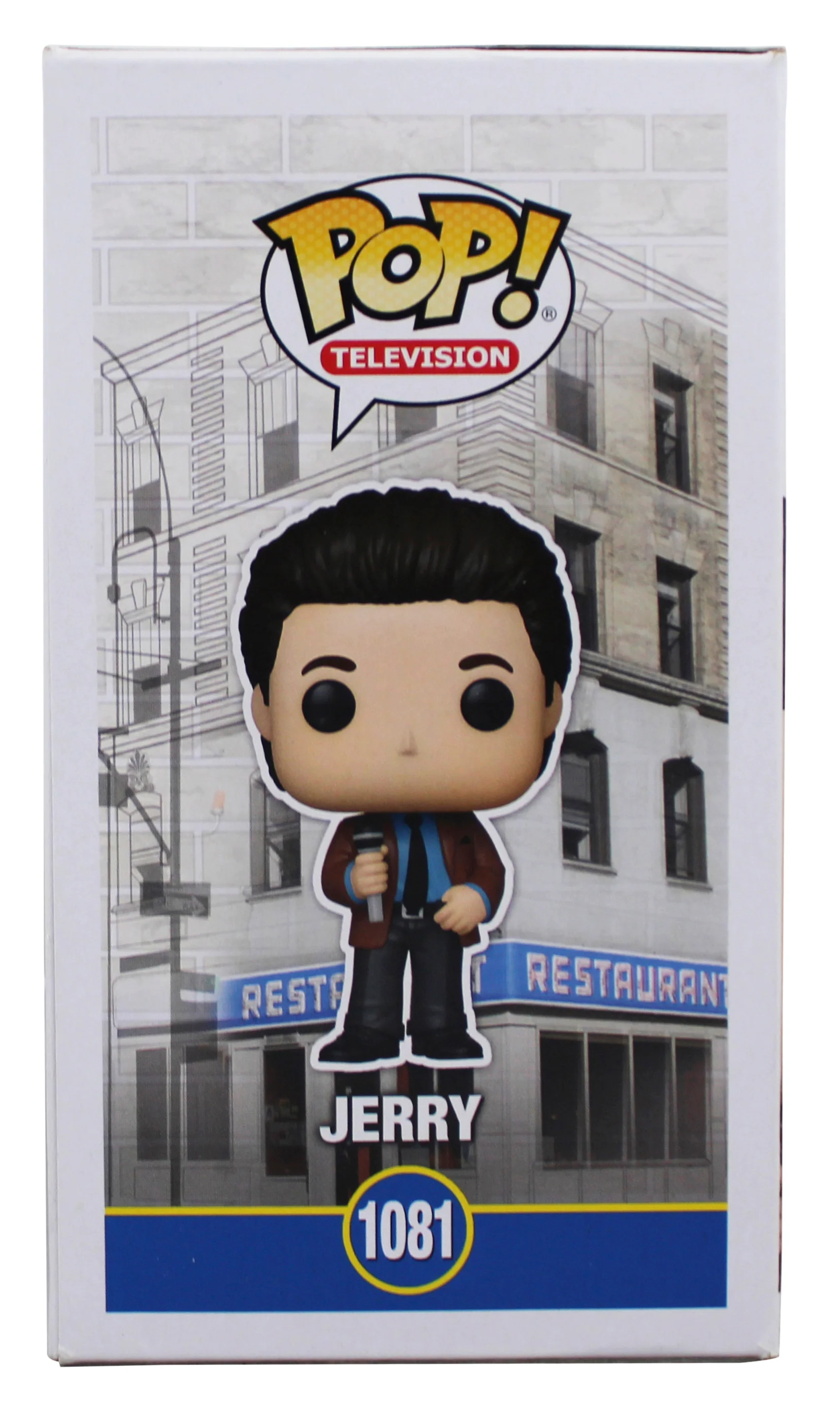 Jerry Seinfeld Authentic Signed Jerry #1081 Funko Pop Vinyl Figure BAS #BT57760 - Image 6