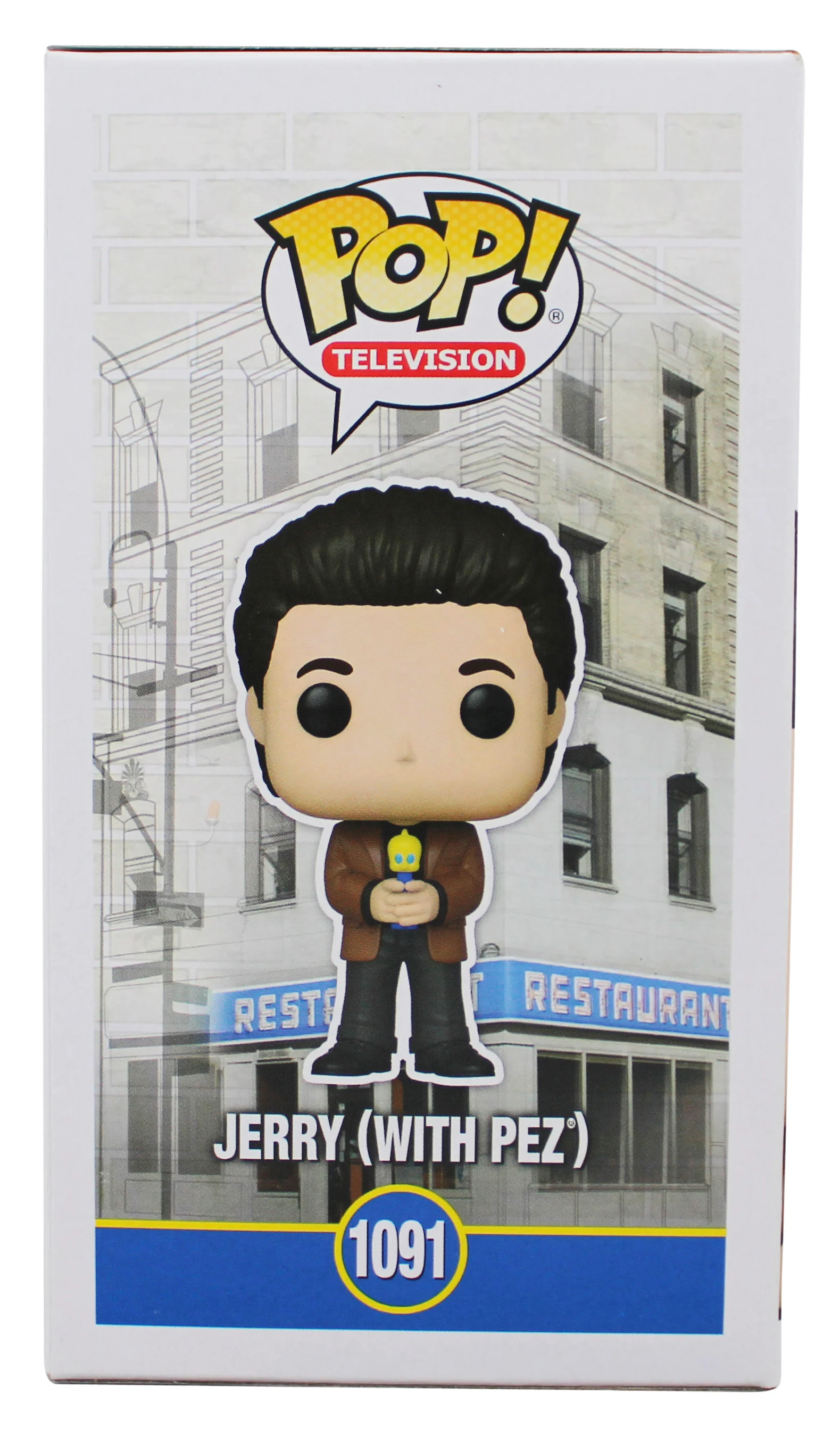 Jerry Seinfeld Signed Jerry (With Pez) #1091 Funko Pop Vinyl Figure JSA #CD80426 - Image 6