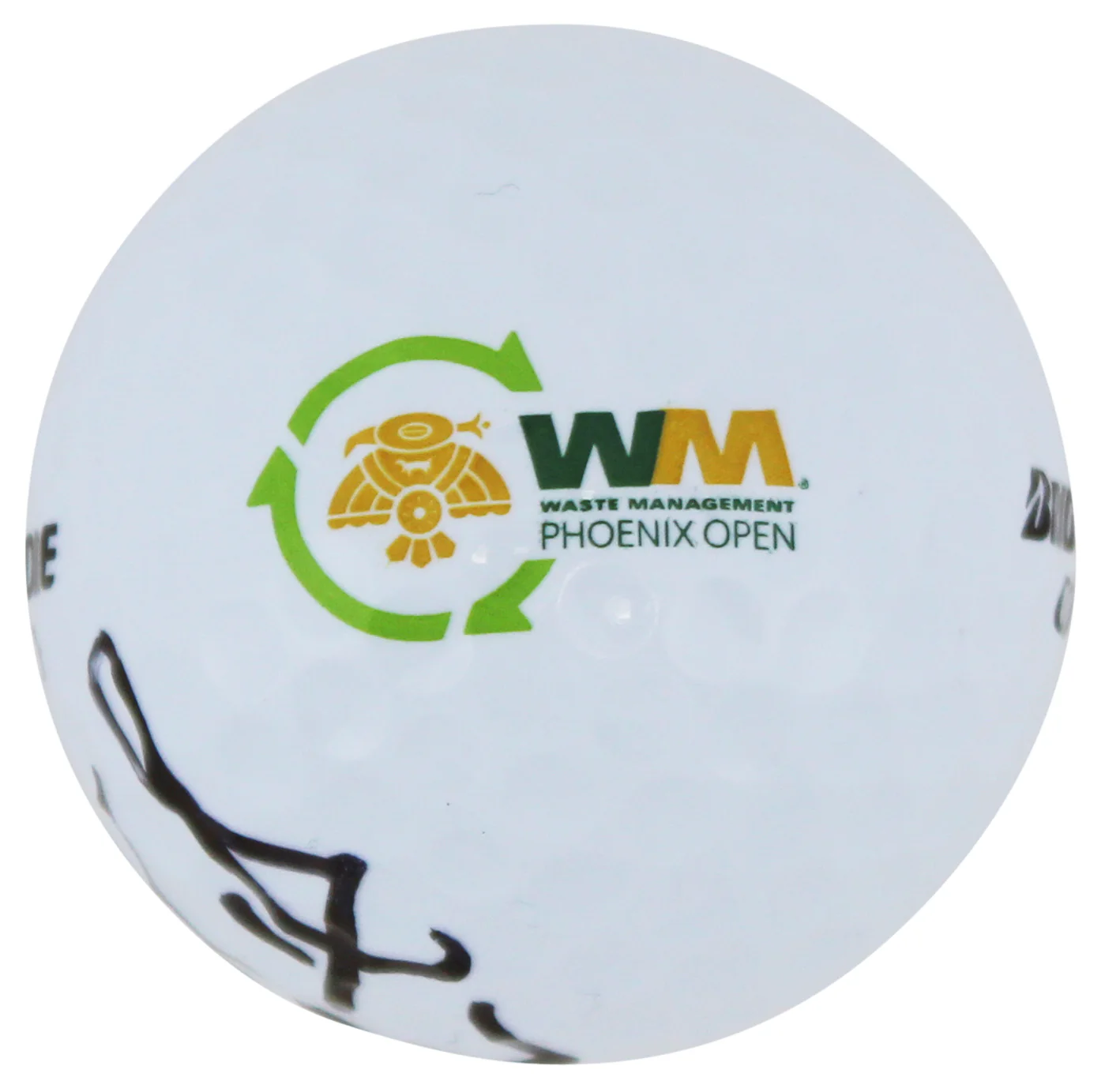 Jesper Parnavik Authentic Signed WM Open Logo Bridgestone Golf Ball BAS #AC33595 - Image 3
