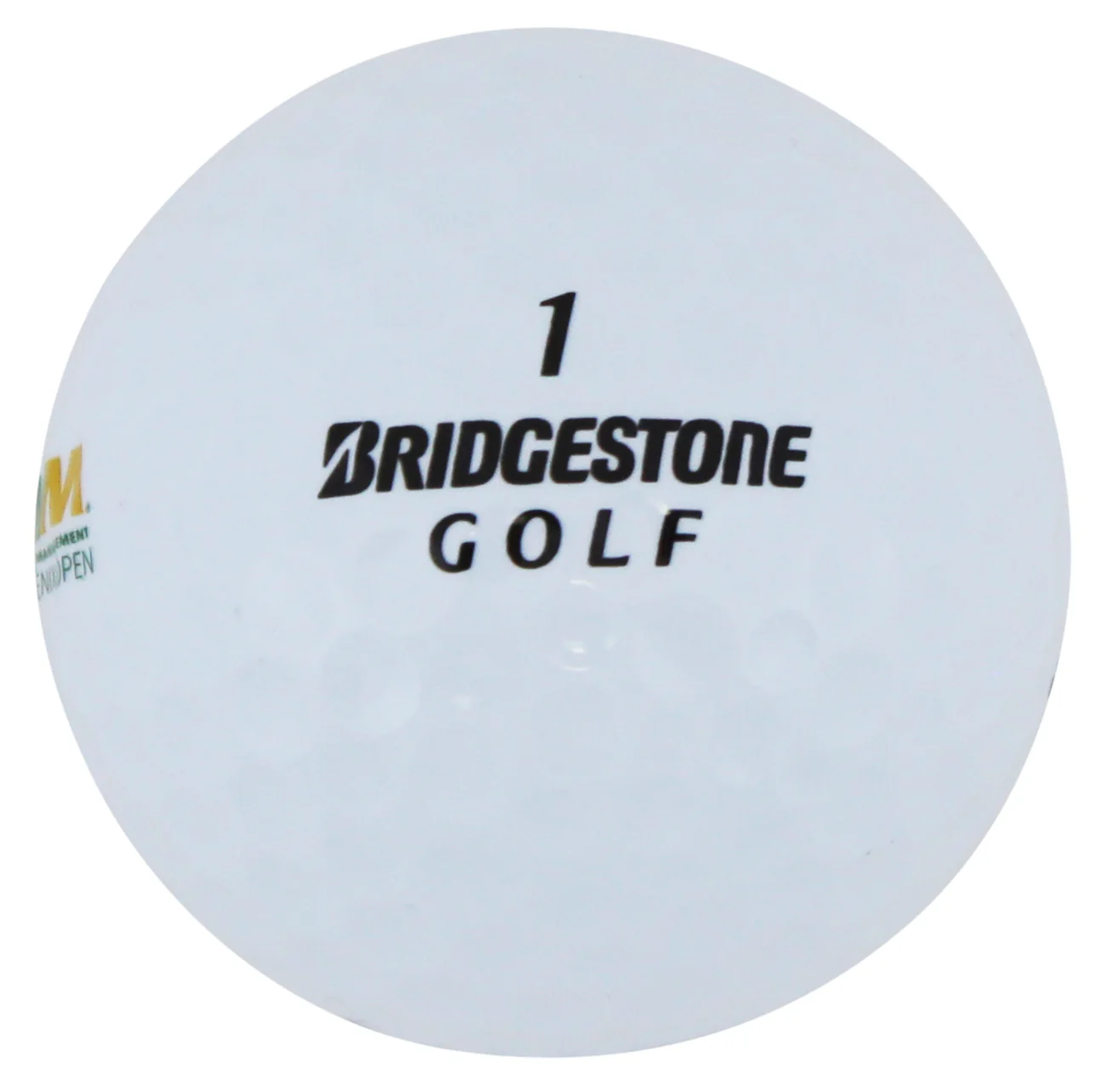 Jesper Parnavik Authentic Signed WM Open Logo Bridgestone Golf Ball BAS #AC33595 - Image 4