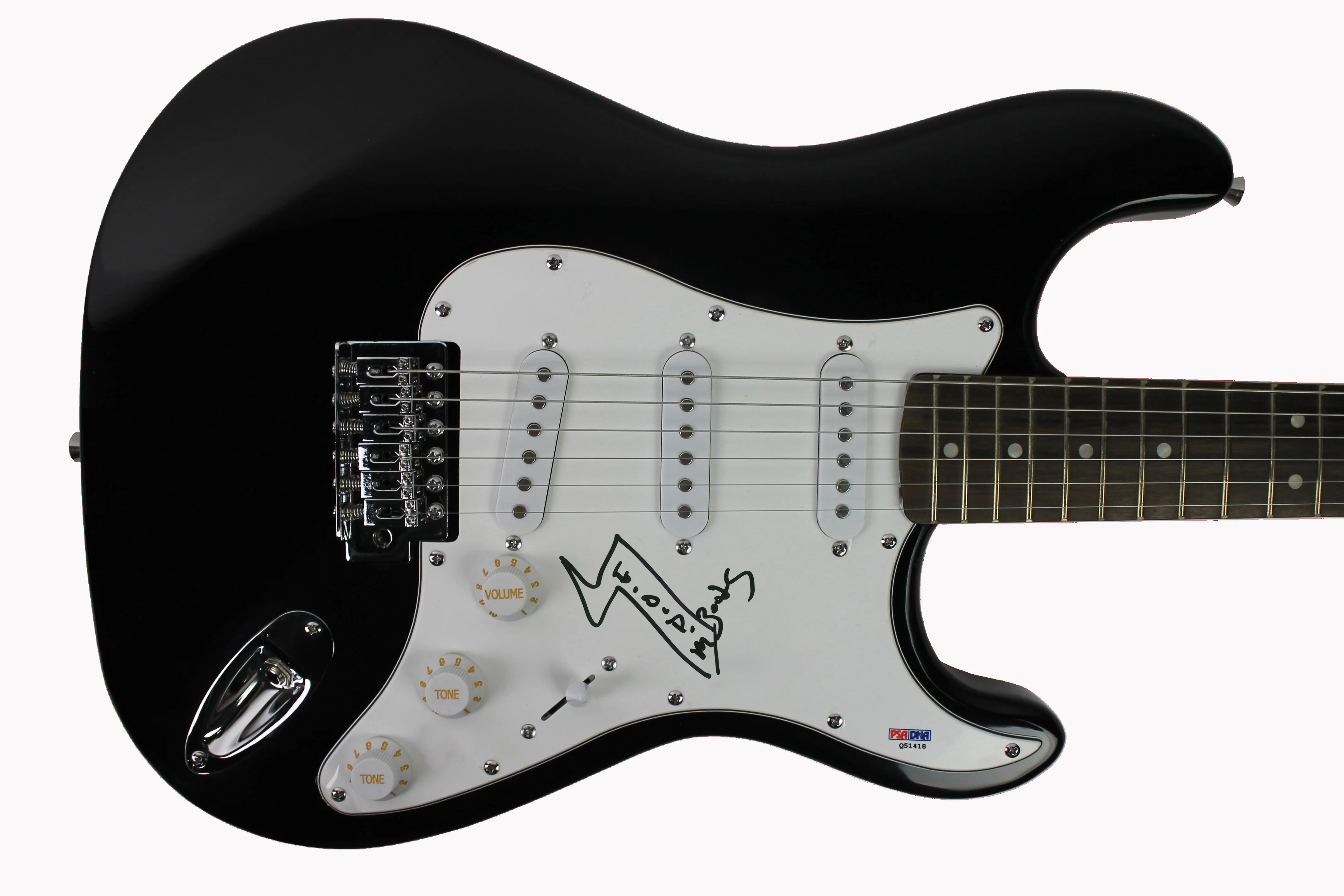Jesse Hughes Eagles of Death Metal Authentic Signed Electric Guitar PSA #Q51418 - Image 2