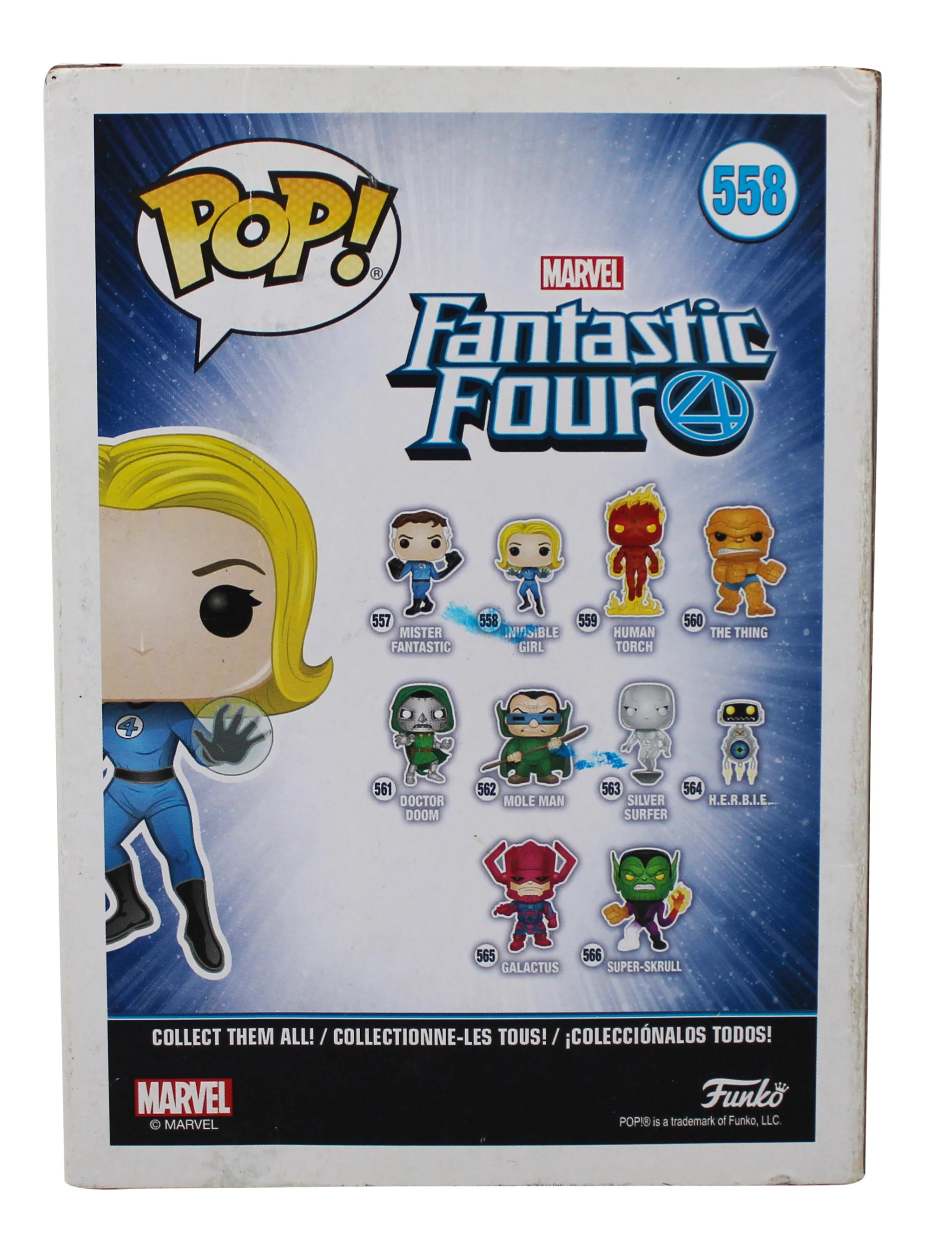 Jessica Alba Fantastic Four Signed Invisible Girl Funko Pop Vinyl Figure BAS - Image 5