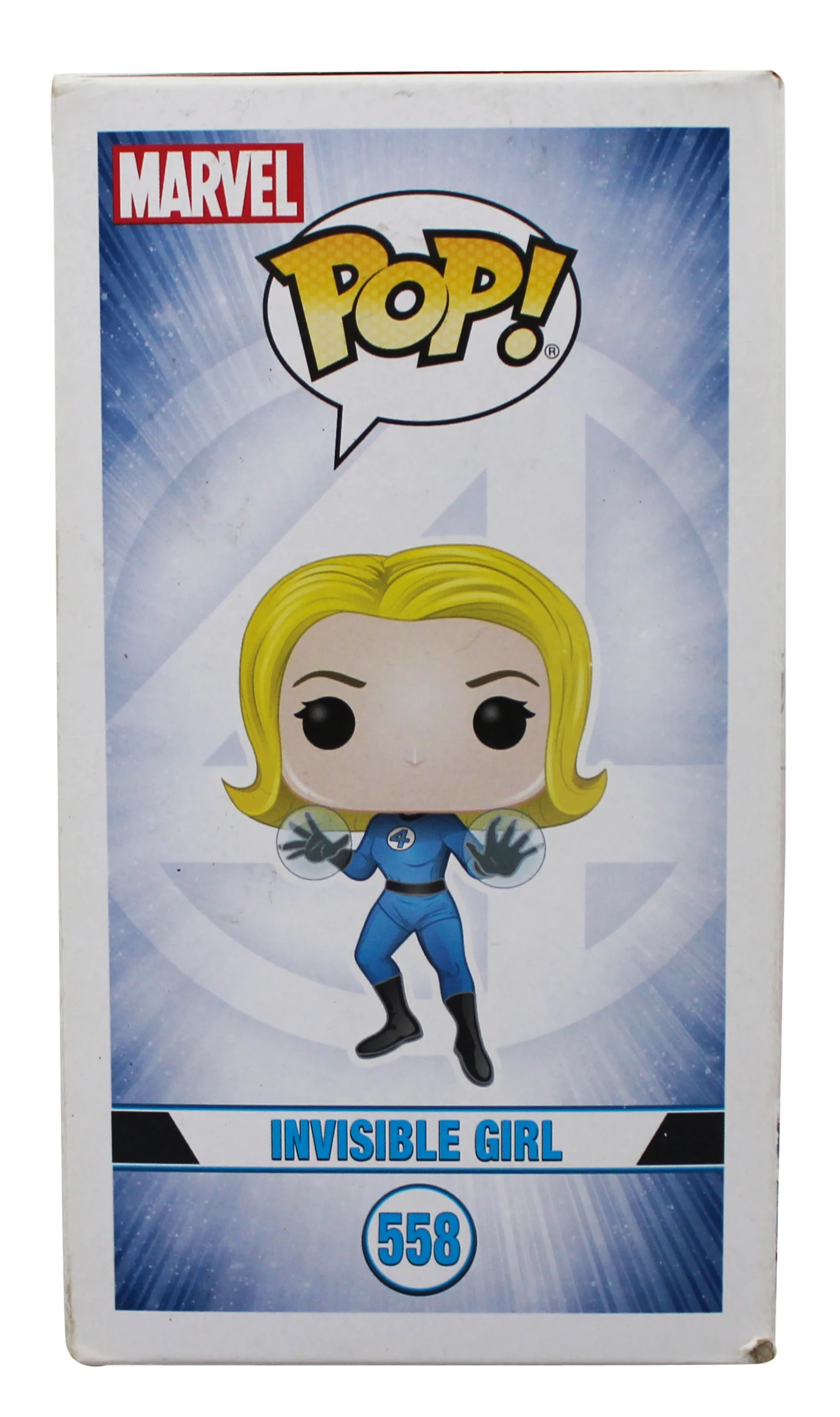 Jessica Alba Fantastic Four Signed Invisible Girl Funko Pop Vinyl Figure BAS - Image 6