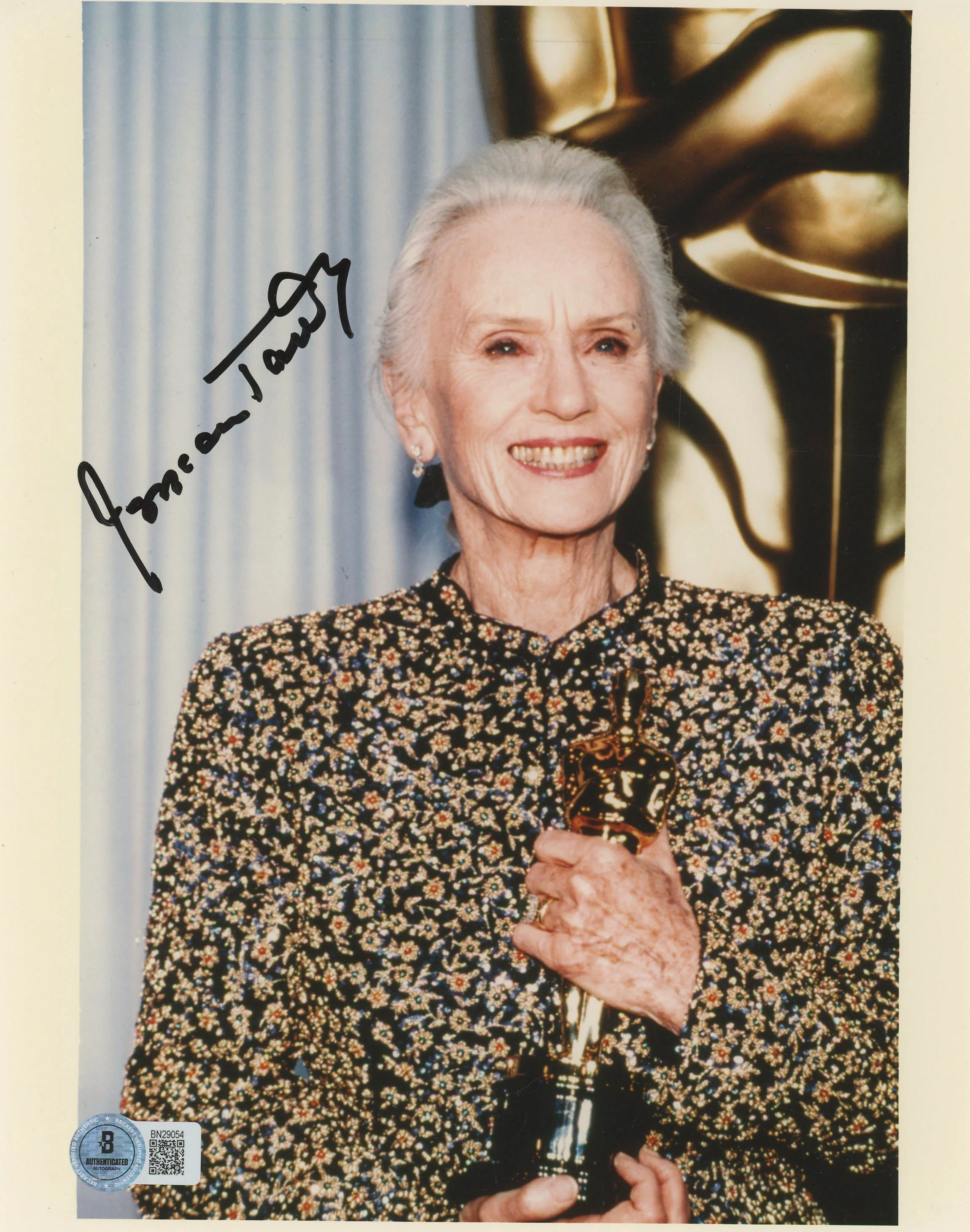 Jessica Tandy Fried Green Tomatoes Authentic Signed 8x10 Photo BAS #BN29054 - Image 2