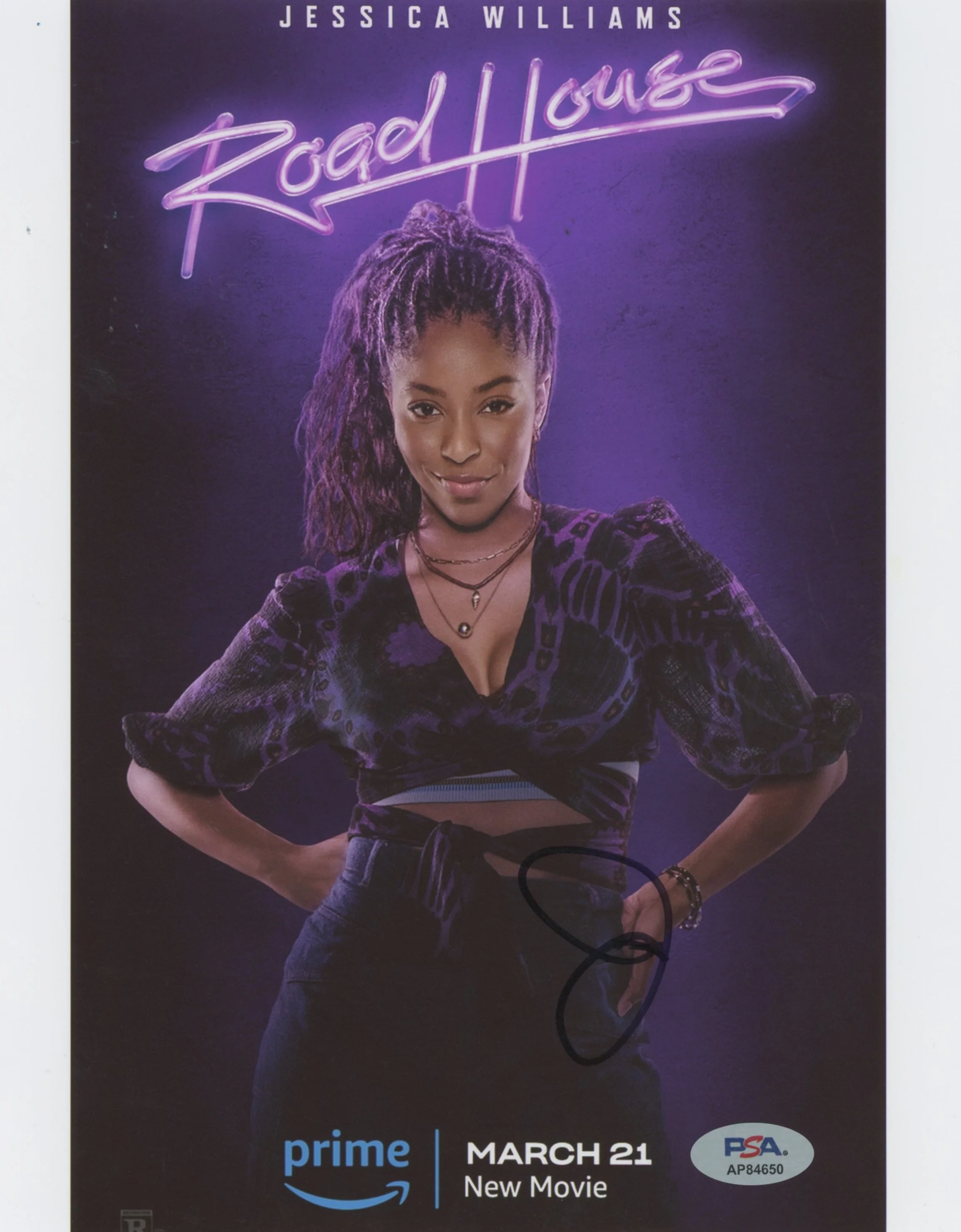 Jessica Williams Road House Authentic Signed 8x10 Vertical Photo PSA/DNA AP84650 - Image 2