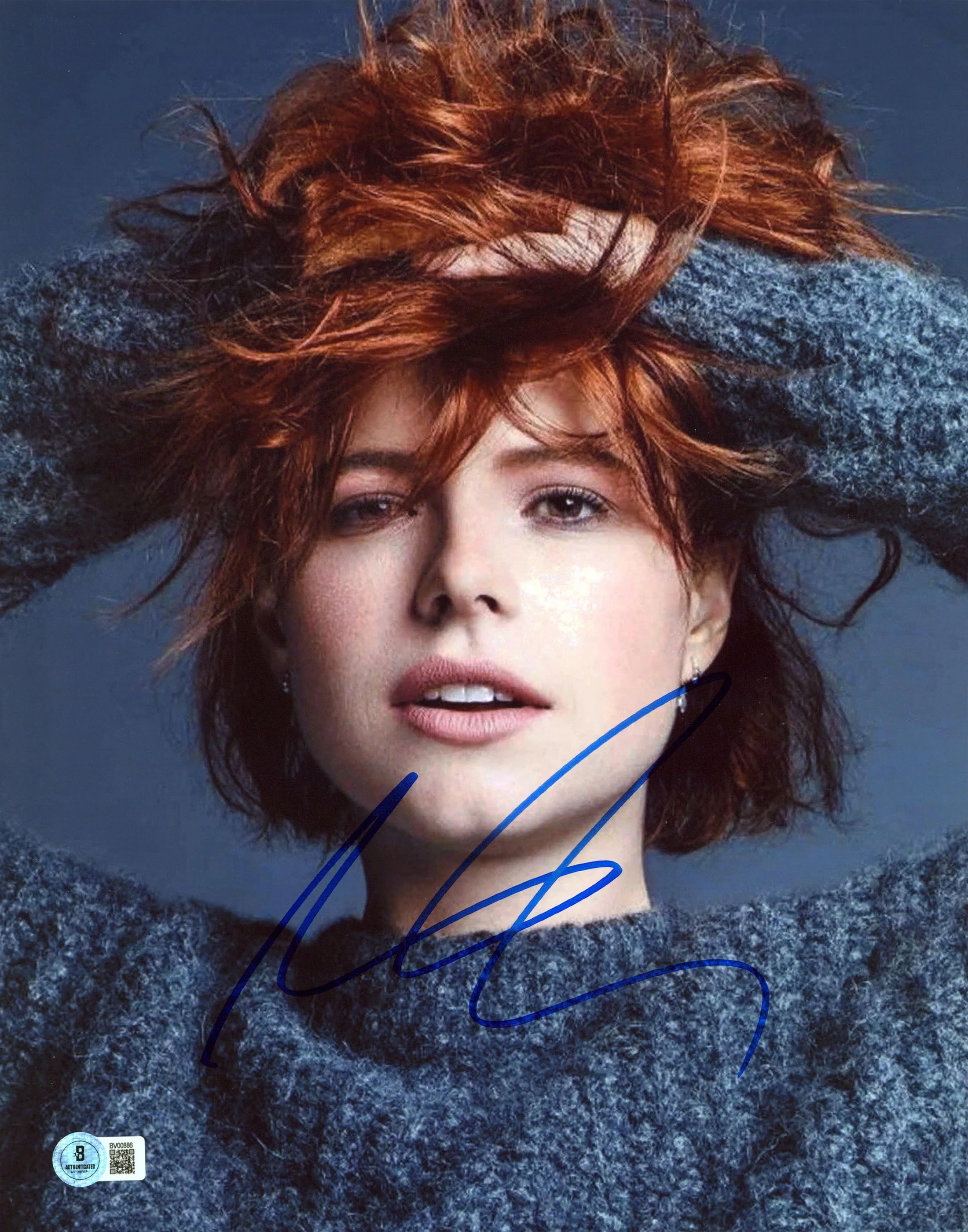 Jessie Buckley The Lost Daughter Authentic Signed 11x14 Photo BAS #BV00886 - Image 2