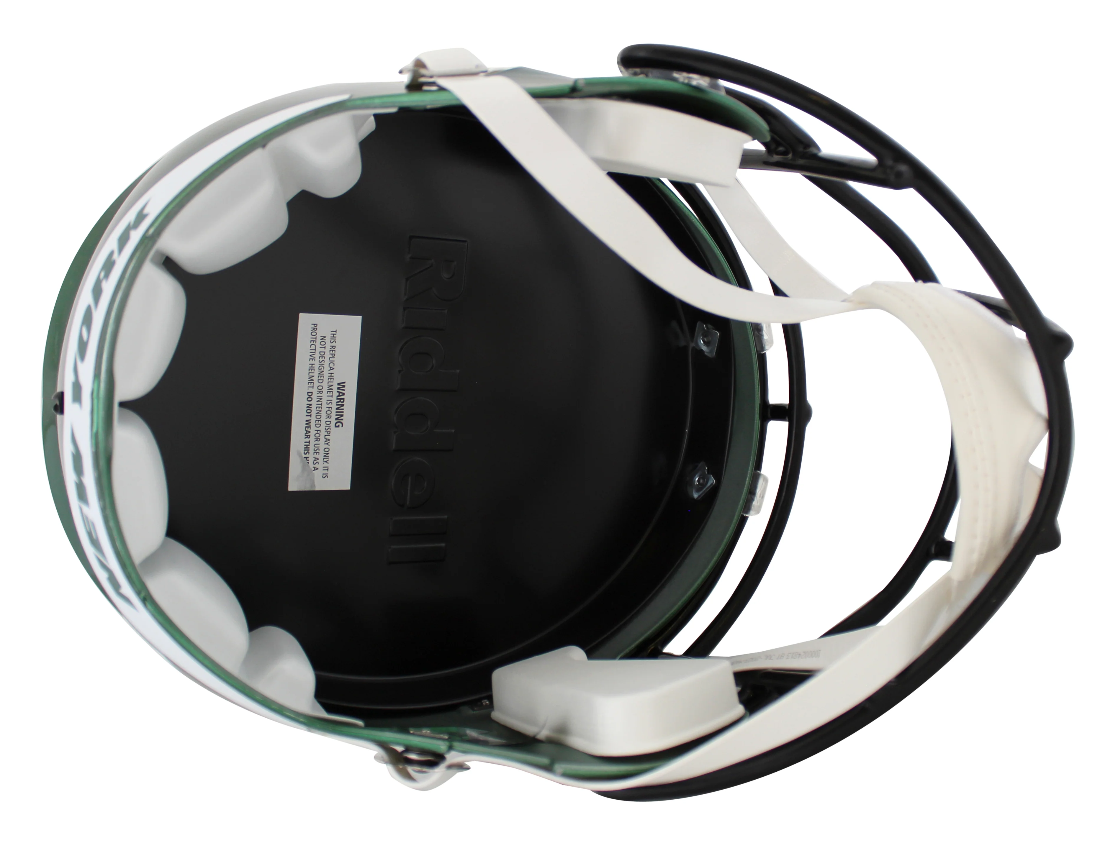 Jets Ahmad "Sauce" Gardner Signed 2019-23 Speed Full Size Speed Rep Helmet BAS W - Image 4
