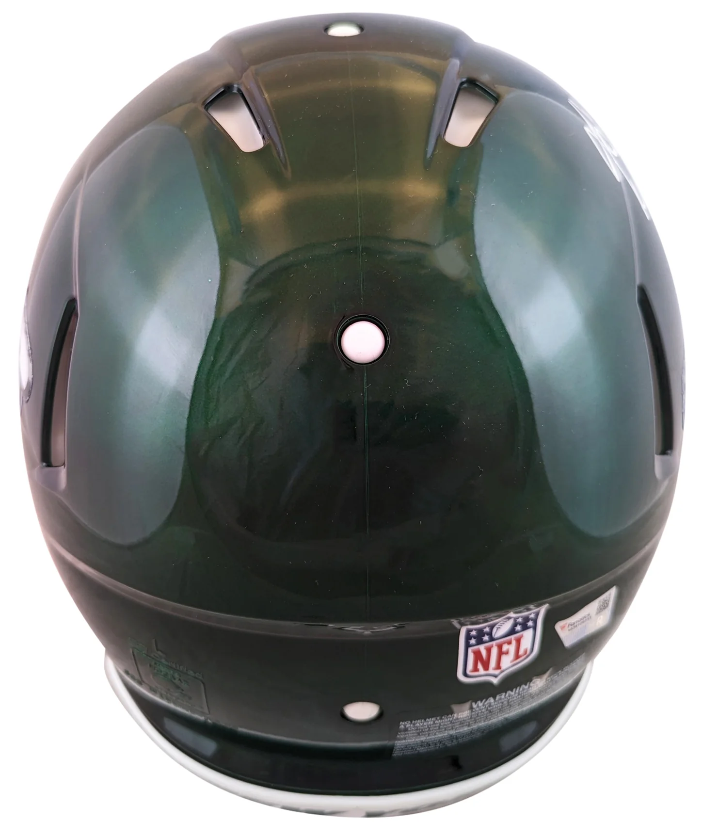 Jets Breece Hall & Garrett Wilson Signed F/S Speed Proline Helmet W/ Case Fan - Image 4