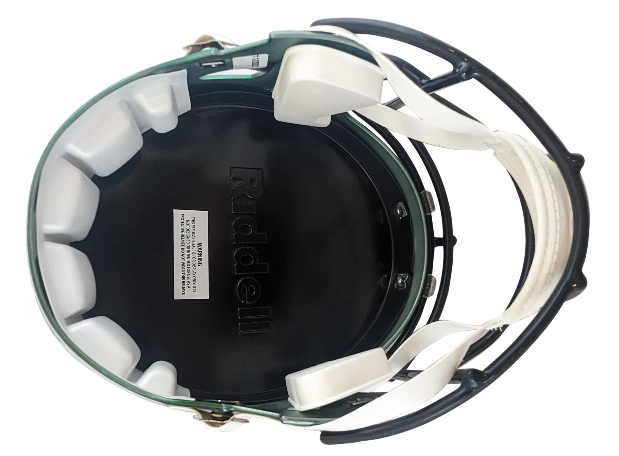 Jets Garrett Wilson Authentic Signed Full Size Speed Rep Helmet Fanatics - Image 4