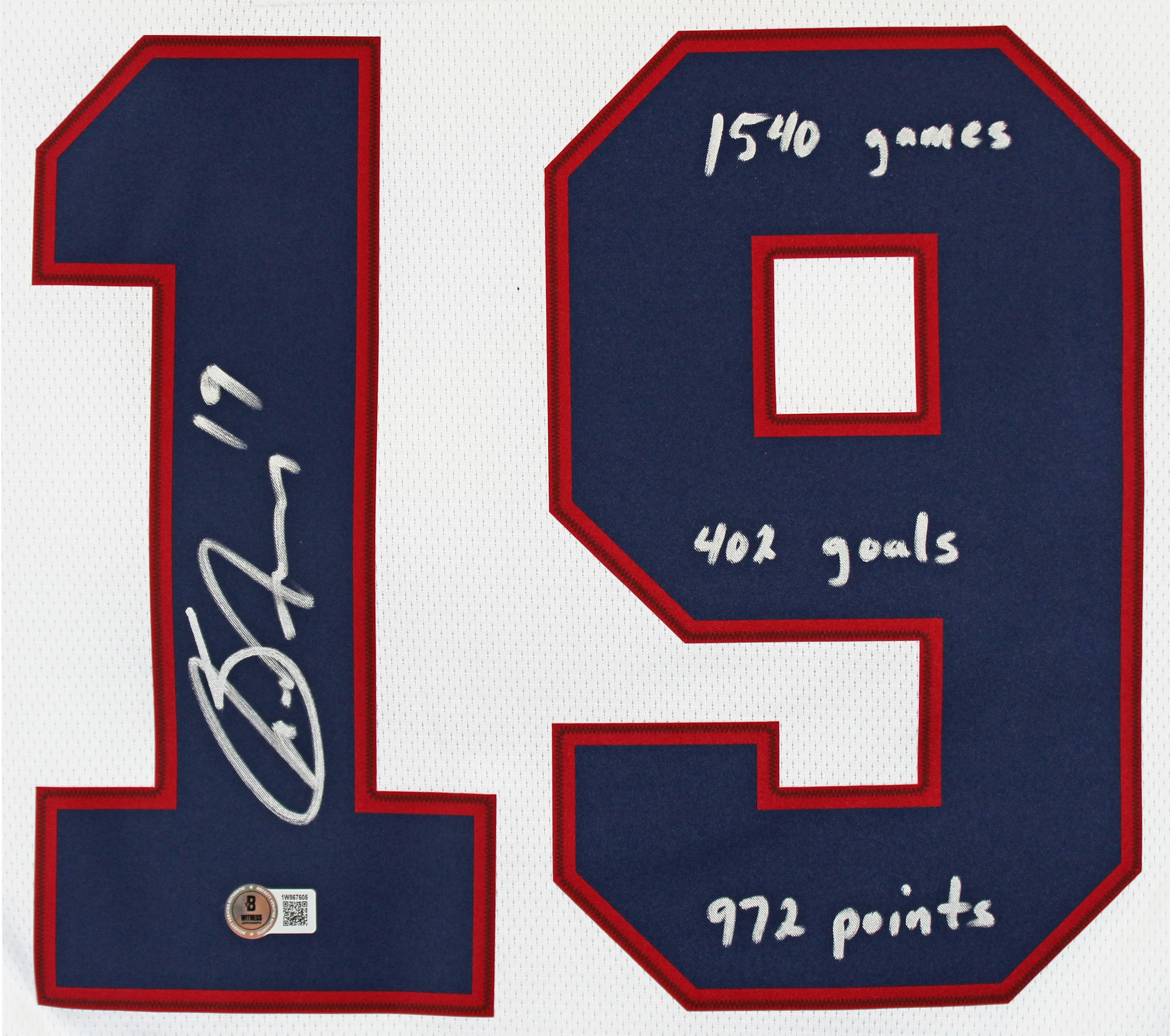 Jets Shane Doan "3x Inscribed" Signed White Fanatics Breakaway Jersey BAS Wit - Image 3