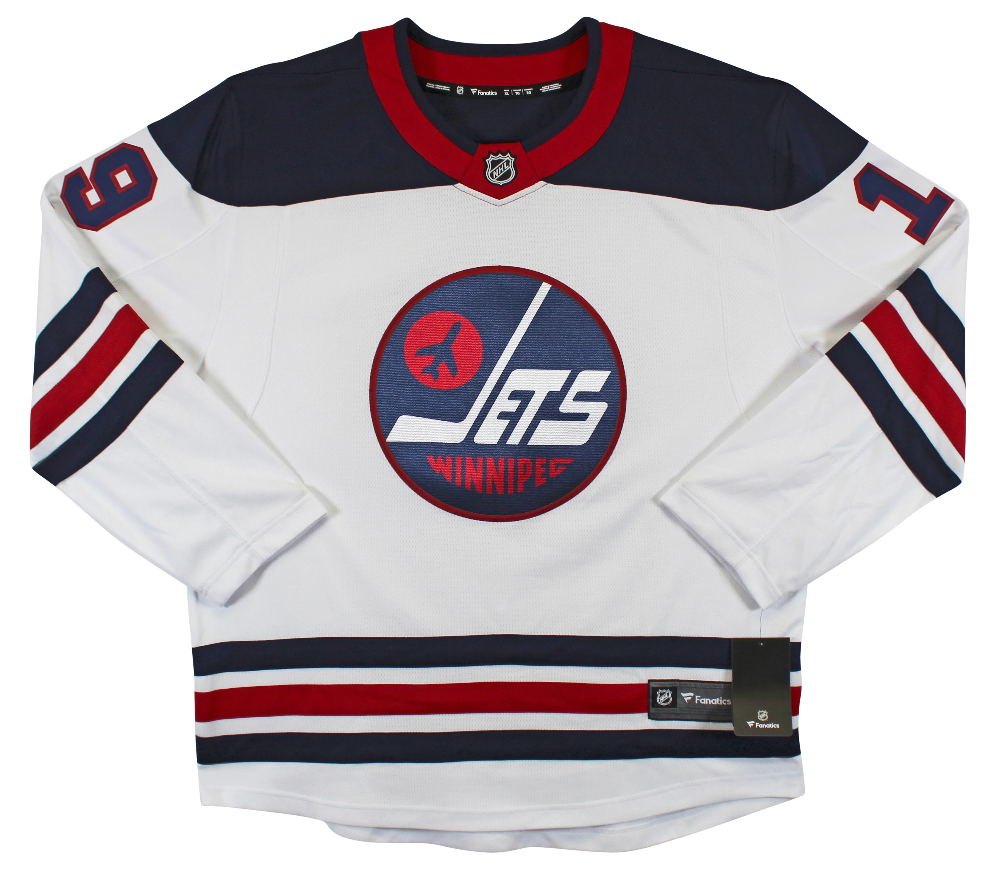 Jets Shane Doan "3x Inscribed" Signed White Fanatics Breakaway Jersey BAS Wit - Image 6