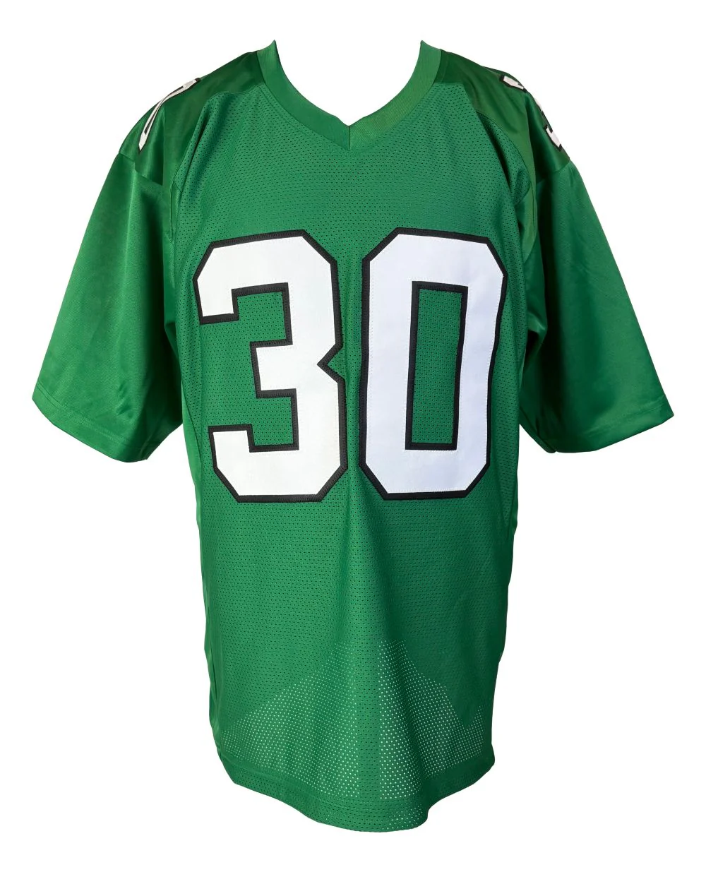 Jihaad Campbell Philadelphia Signed Kelly Green Football Jersey BAS - Image 3