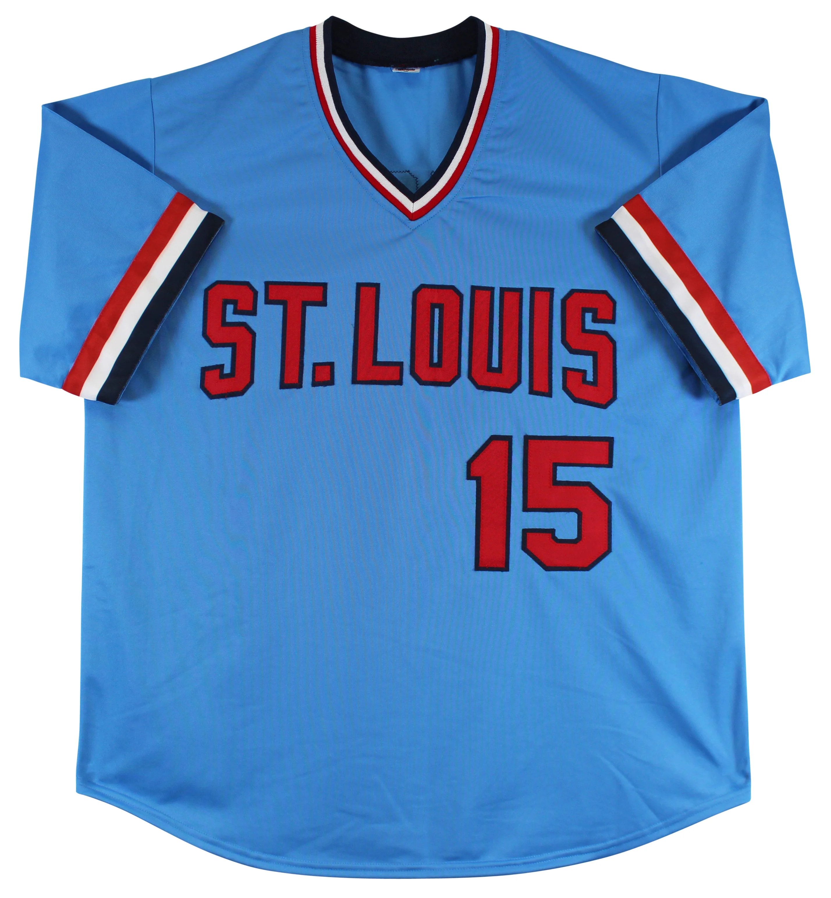 Jim Edmonds Authentic Signed Blue Pro Style Jersey Autographed JSA Witness - Image 4