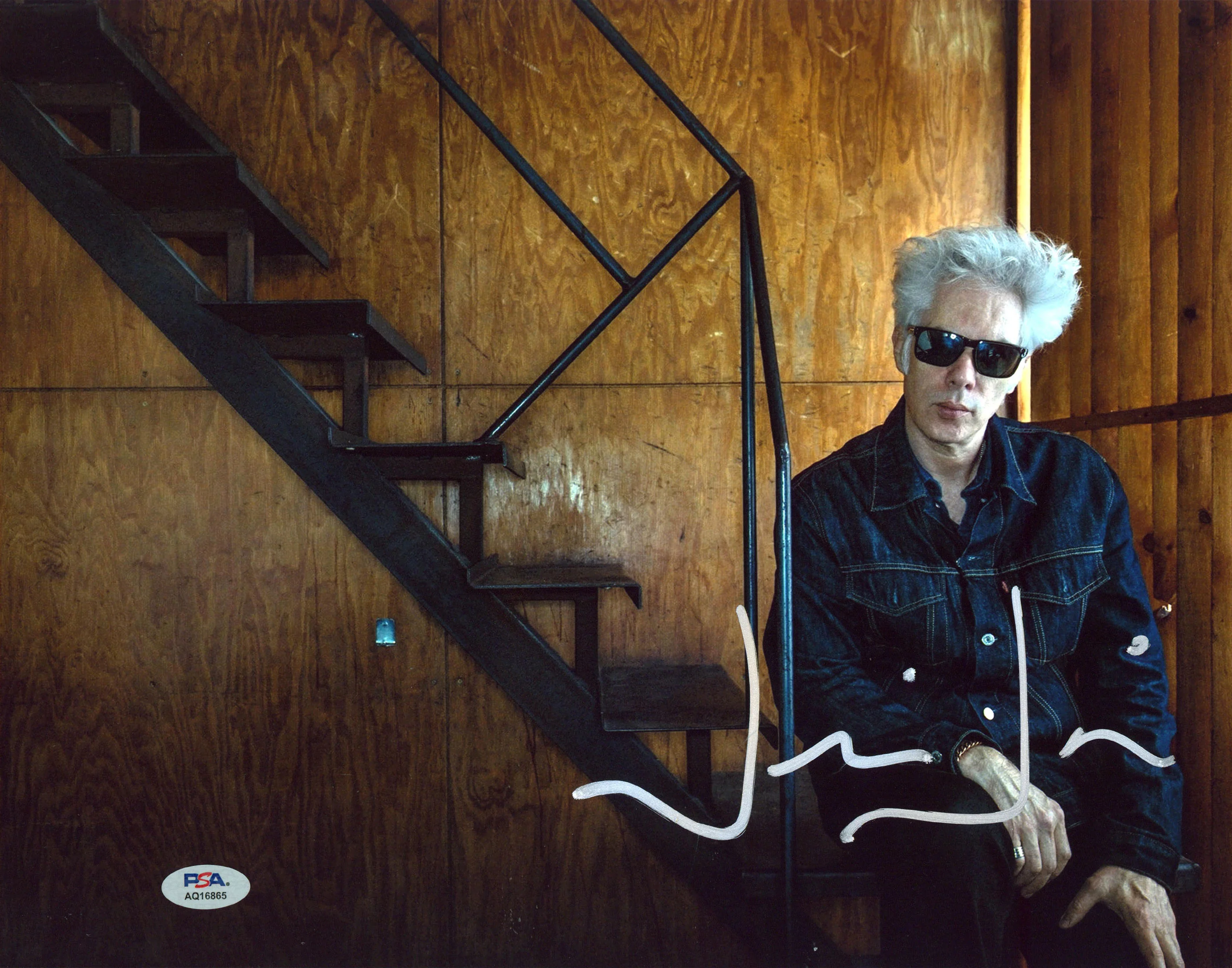 Jim Jarmusch Stranger Than Paradise Authentic Signed 11x14 Photo PSA/DNA AQ16865 - Image 2