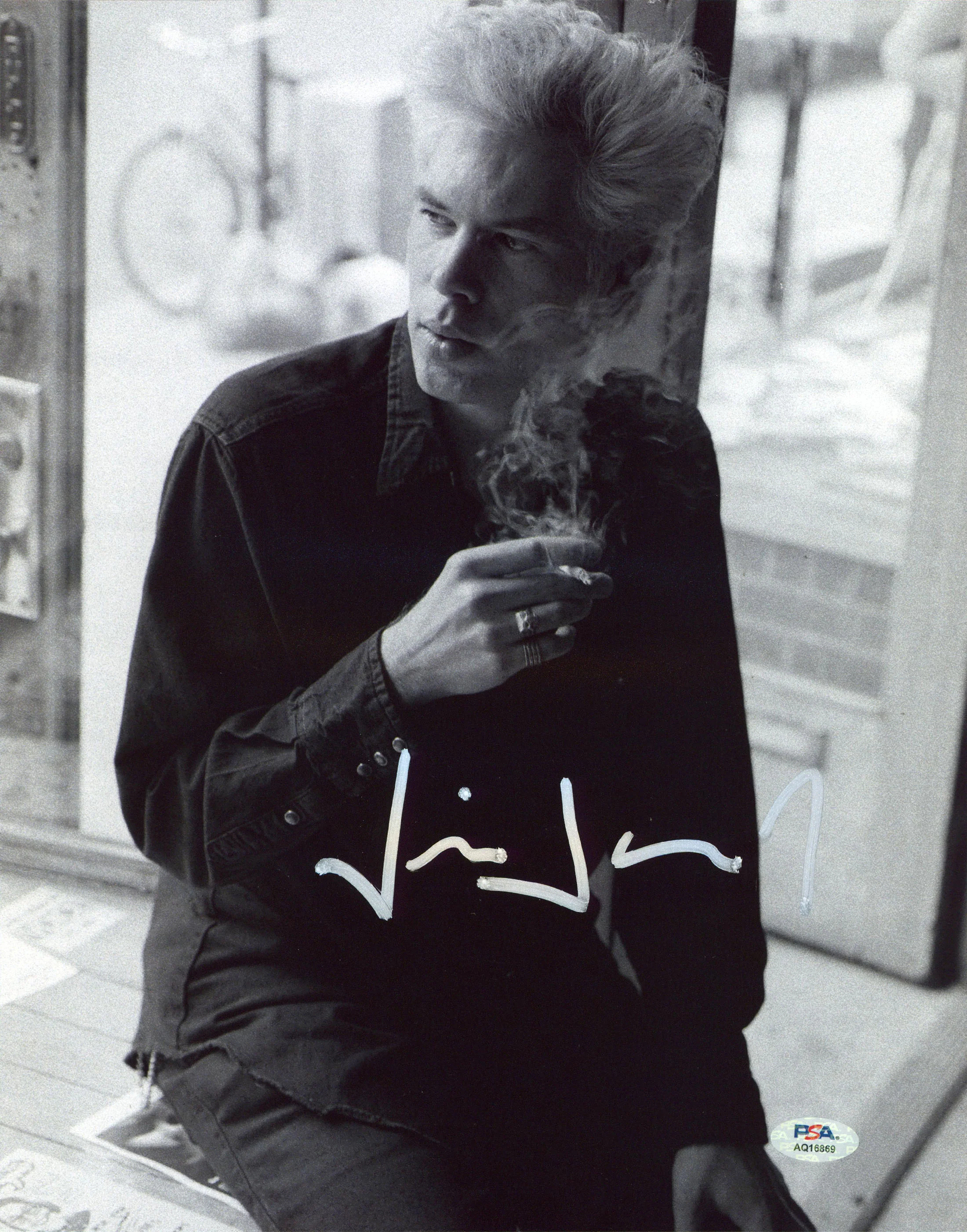 Jim Jarmusch Stranger Than Paradise Authentic Signed 11x14 Photo PSA/DNA AQ16869