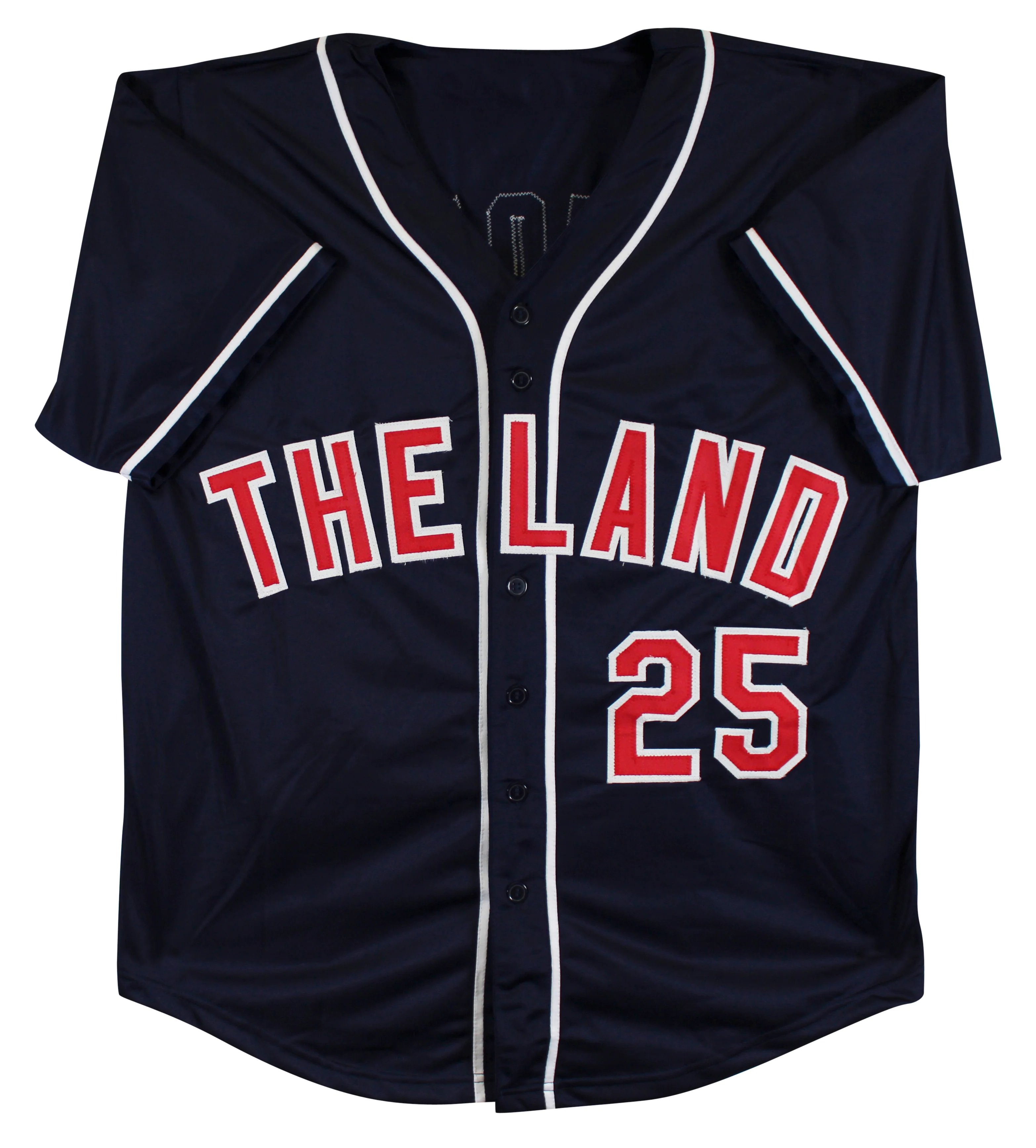 Jim Thome Authentic Signed Navy Blue Pro Style Jersey Autographed BAS Witnessed - Image 4