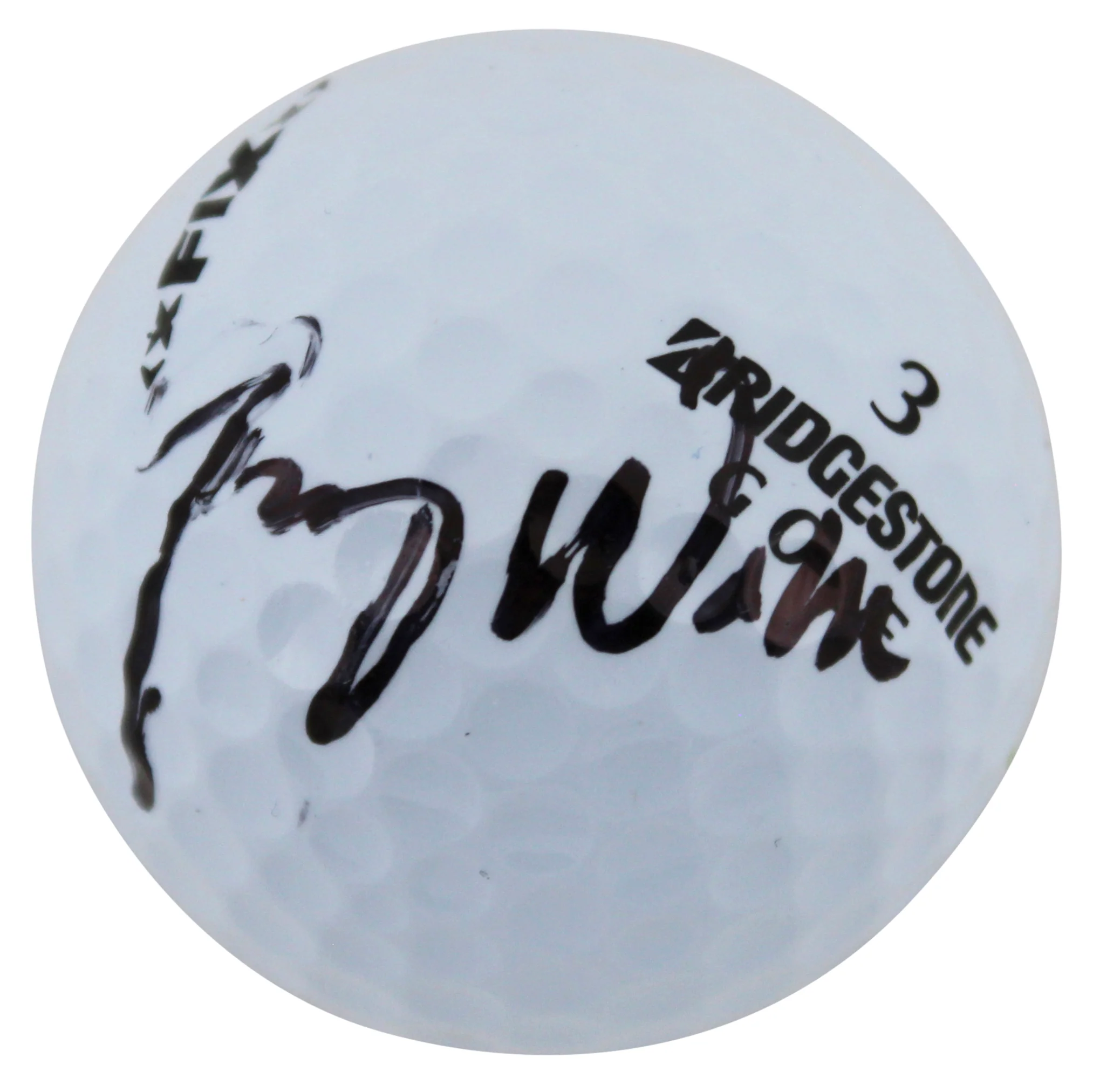 Jimmy Walker Authentic Signed Bridgestone WM Open Logo Golf Ball JSA #AX48111 - Image 2
