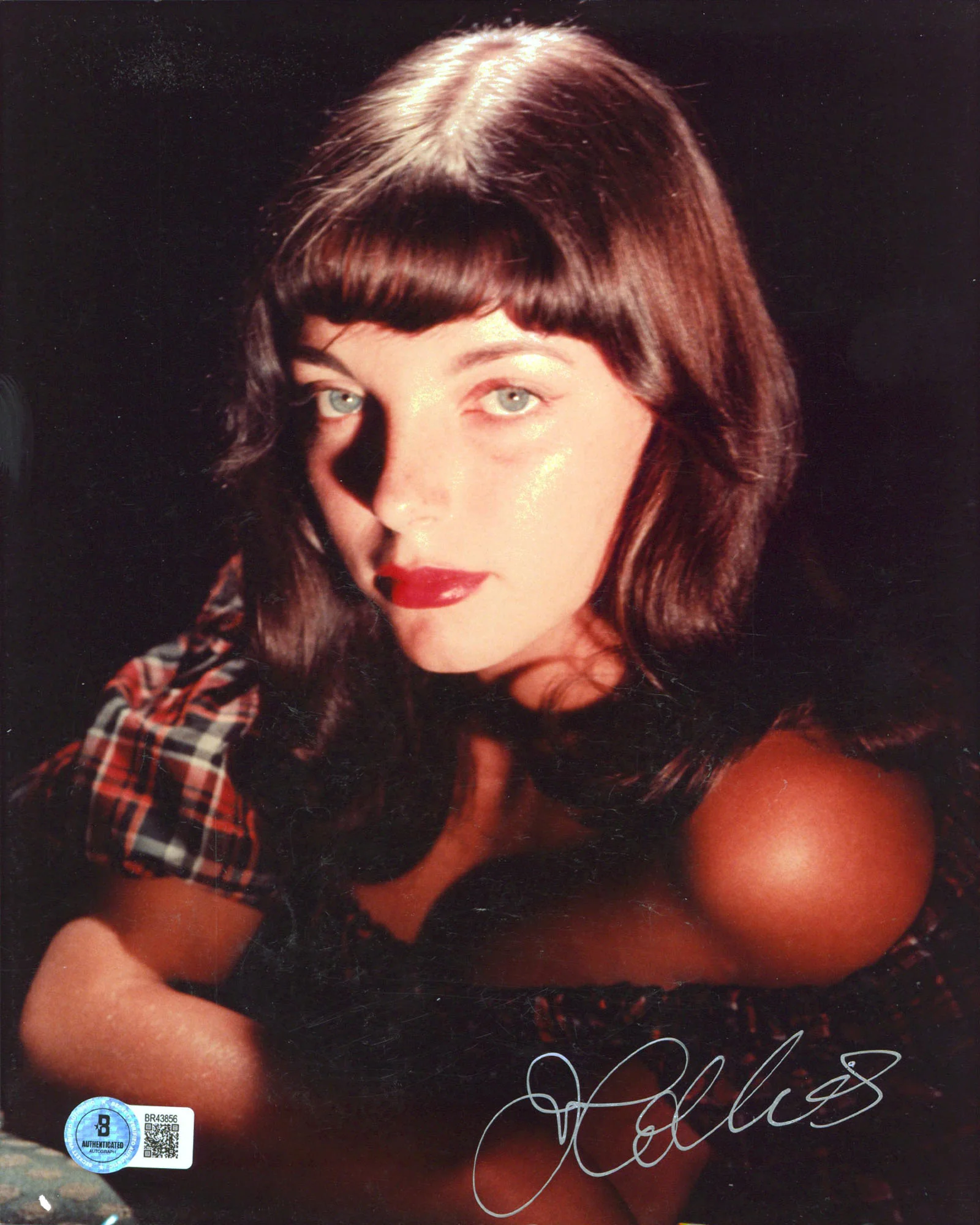 Joan Collins Dynasty Authentic Signed 8x10 Vertical Photo BAS #BR43856 - Image 2