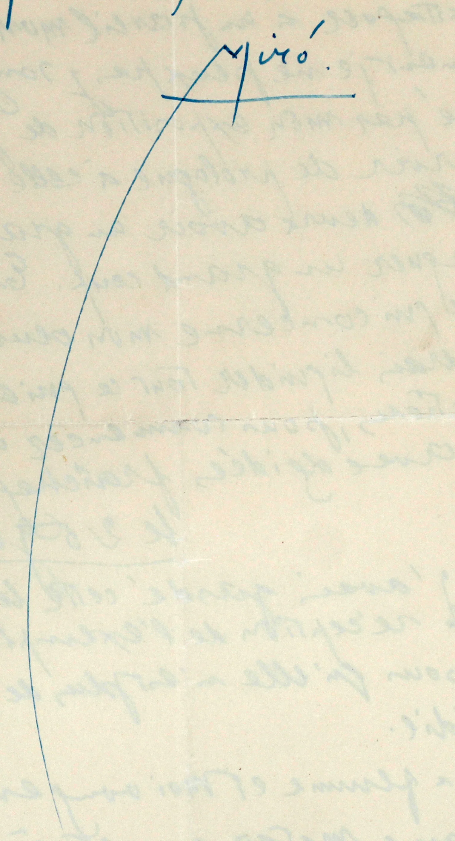 Joan Miro Authentic Signed 8.5x11 1959 4 Page Handwritten Letter BAS #AC26717 - Image 3