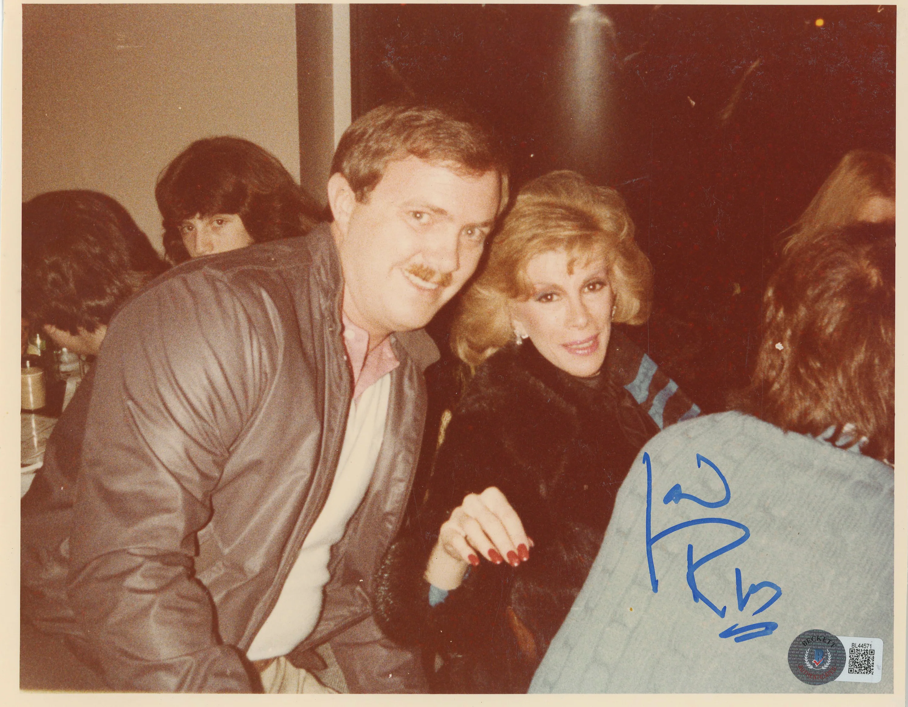 Joan Rivers Fashion Police Authentic Signed 8x10 Photo Autographed BAS #BL44571 - Image 2