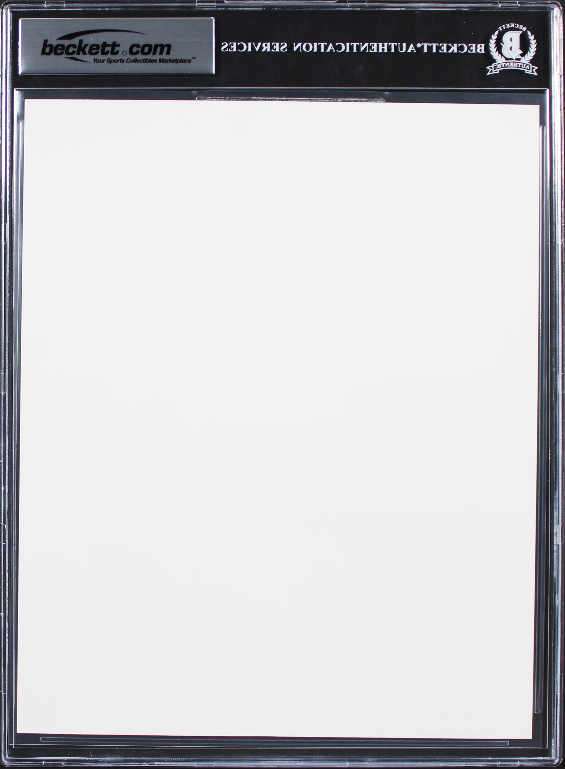 Joaquin Phoenix & Geoffrey Rush Quills Authentic Signed 8x10 Photo BAS Slabbed - Image 3