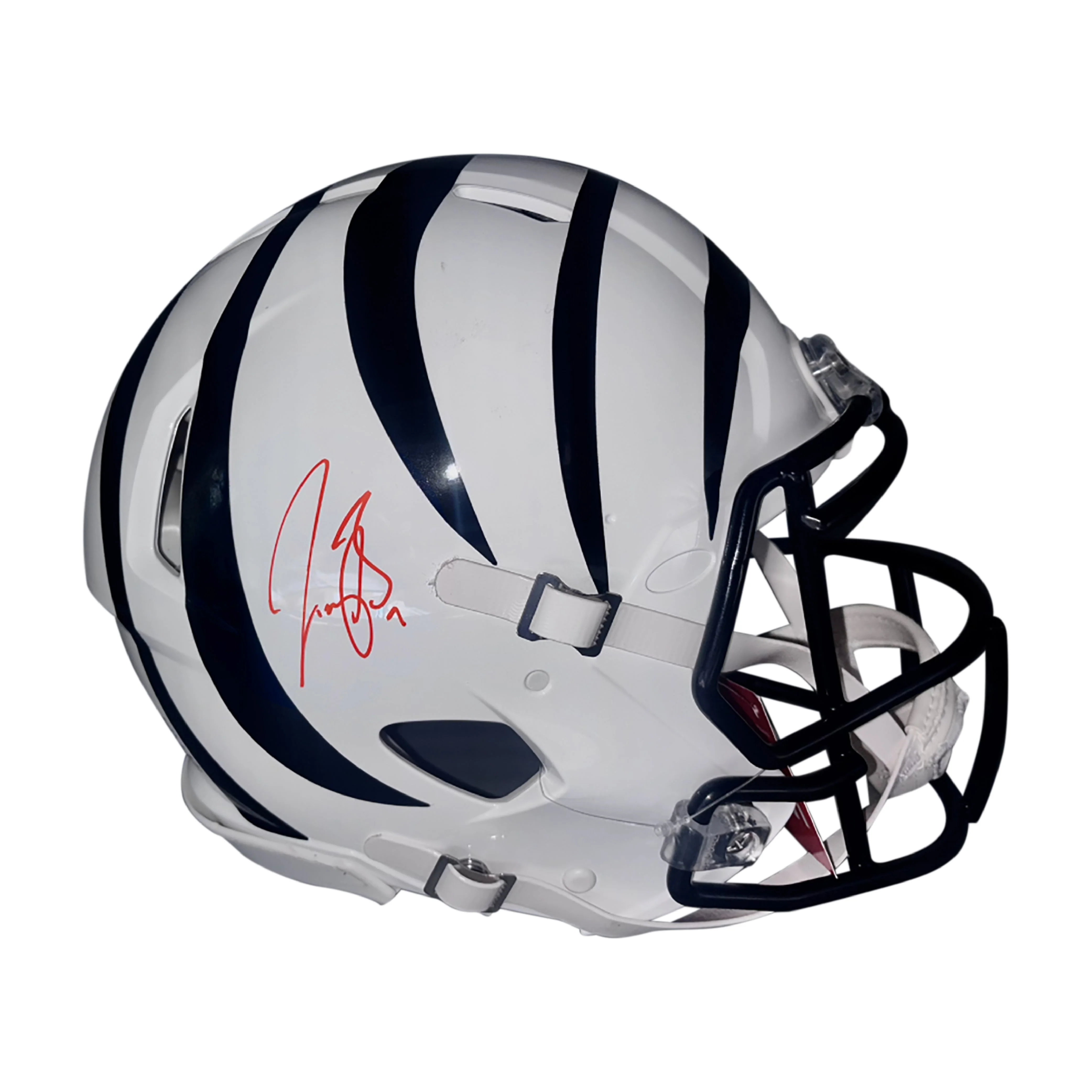 Joe Burrow Autographed Bengals OFA Authenic Full Size Helmet