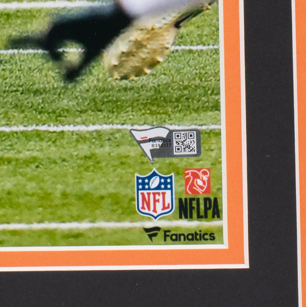 Joe Burrow Signed Framed 16x20 Cincinnati Bengals Photo Fanatics - Image 3