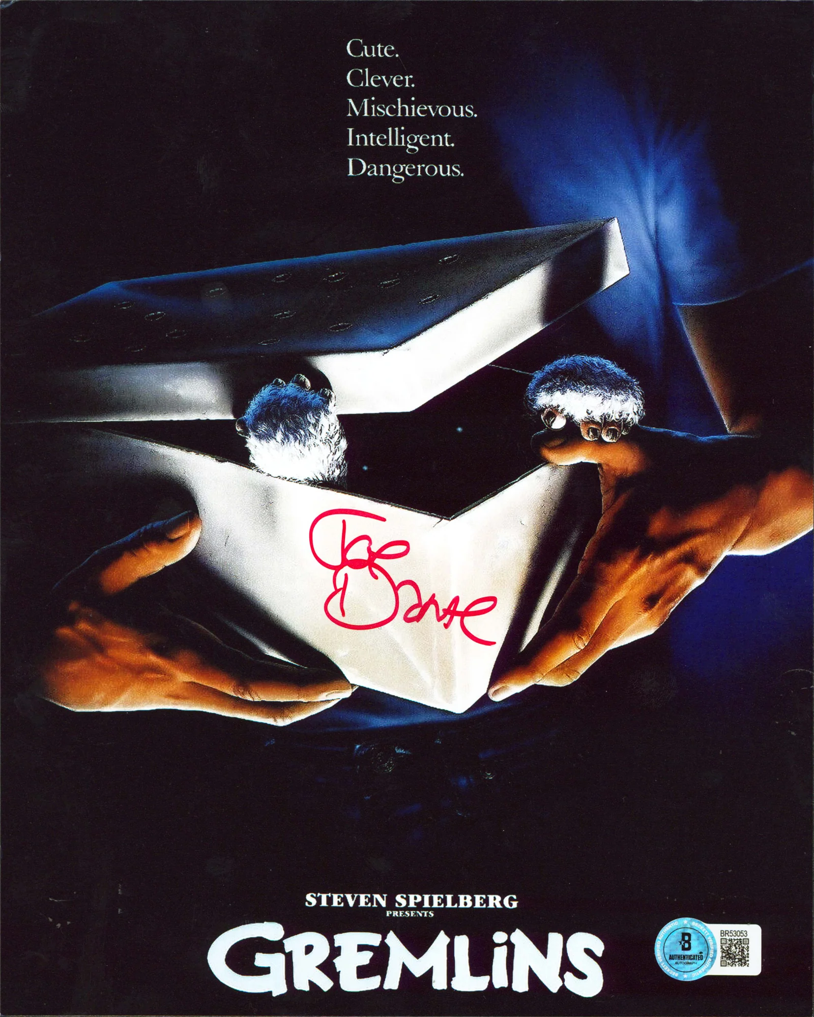 Joe Dante Gremlins Authentic Signed 8x10 Vertical Photo Autographed BAS #BR53053 - Image 2