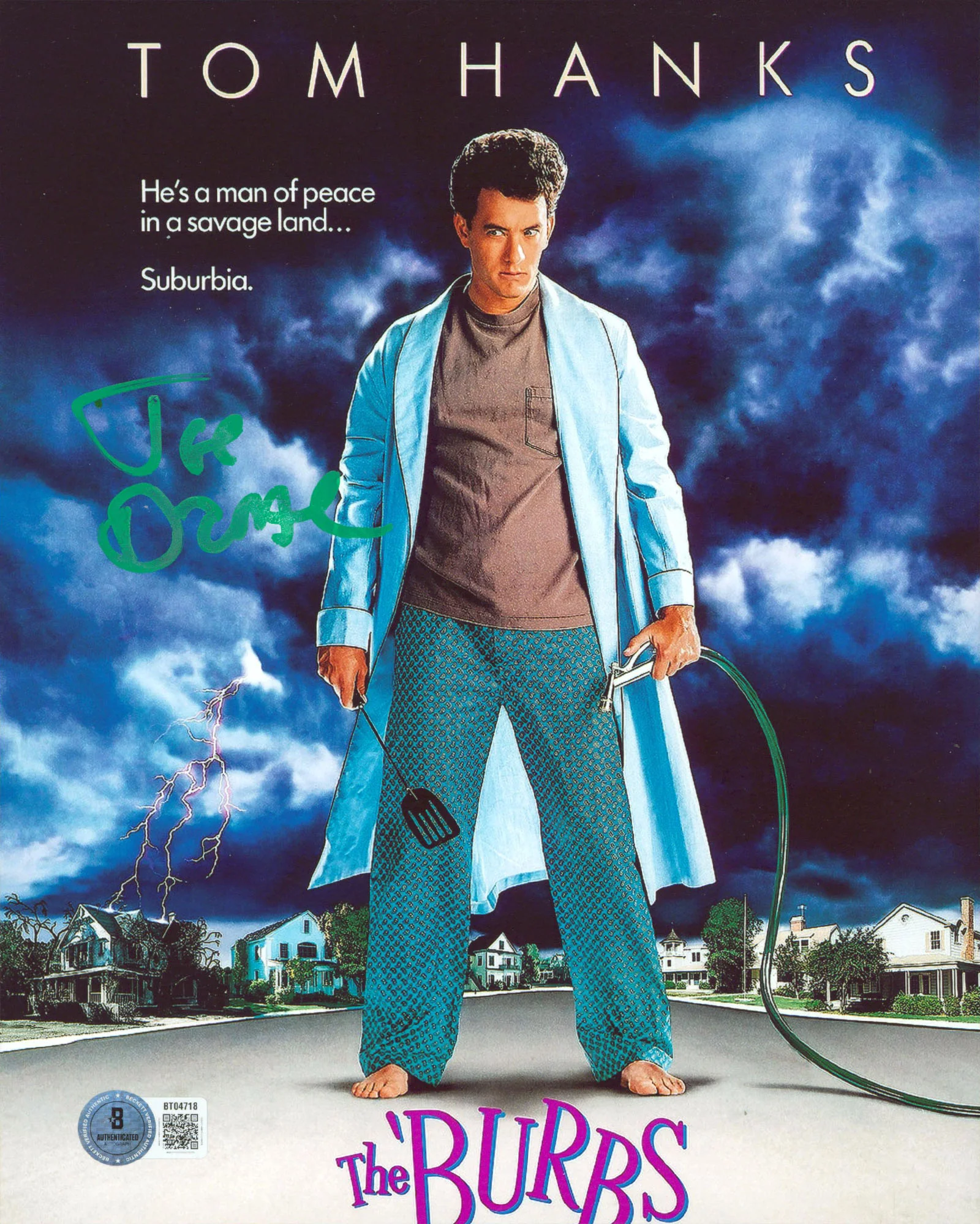 Joe Dante The Burbs Authentic Signed 8x10 Vertical Photo BAS #BT04718 - Image 2
