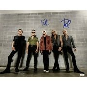 Joe Elliott Phil Collen Signed 16x20 Def Leppard Photo JSA ITP - Image 4