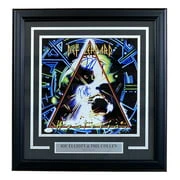 Joe Elliott Phil Collen Signed Framed 12x12 Def Leppard Photo JSA ITP - Image 4