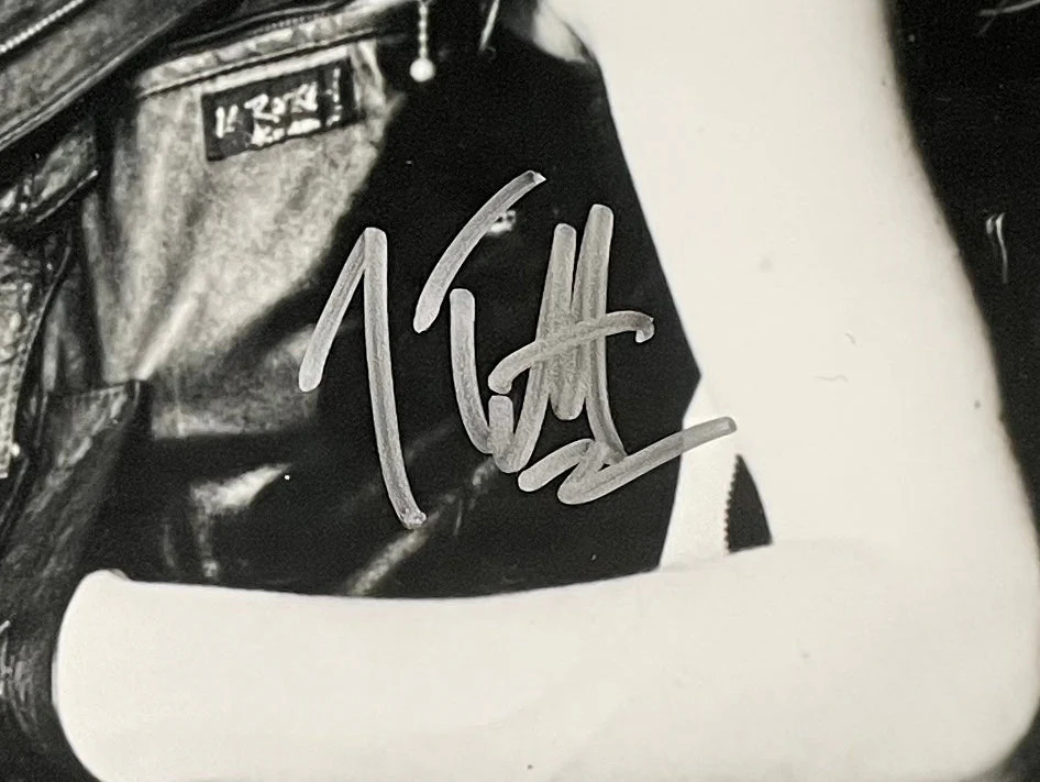 Joe Elliott Signed 11x14 Def Leppard Black And White Photo JSA ITP - Image 2