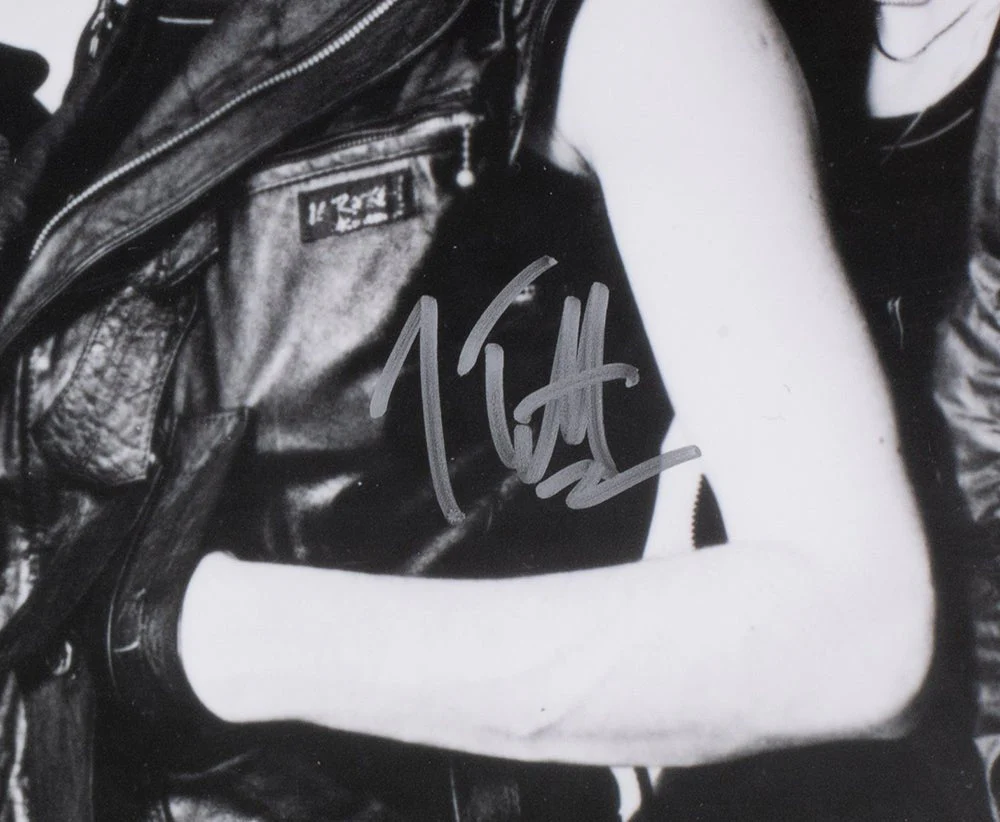 Joe Elliott Signed Framed 11x14 Def Leppard Black And White Photo JSA ITP - Image 2