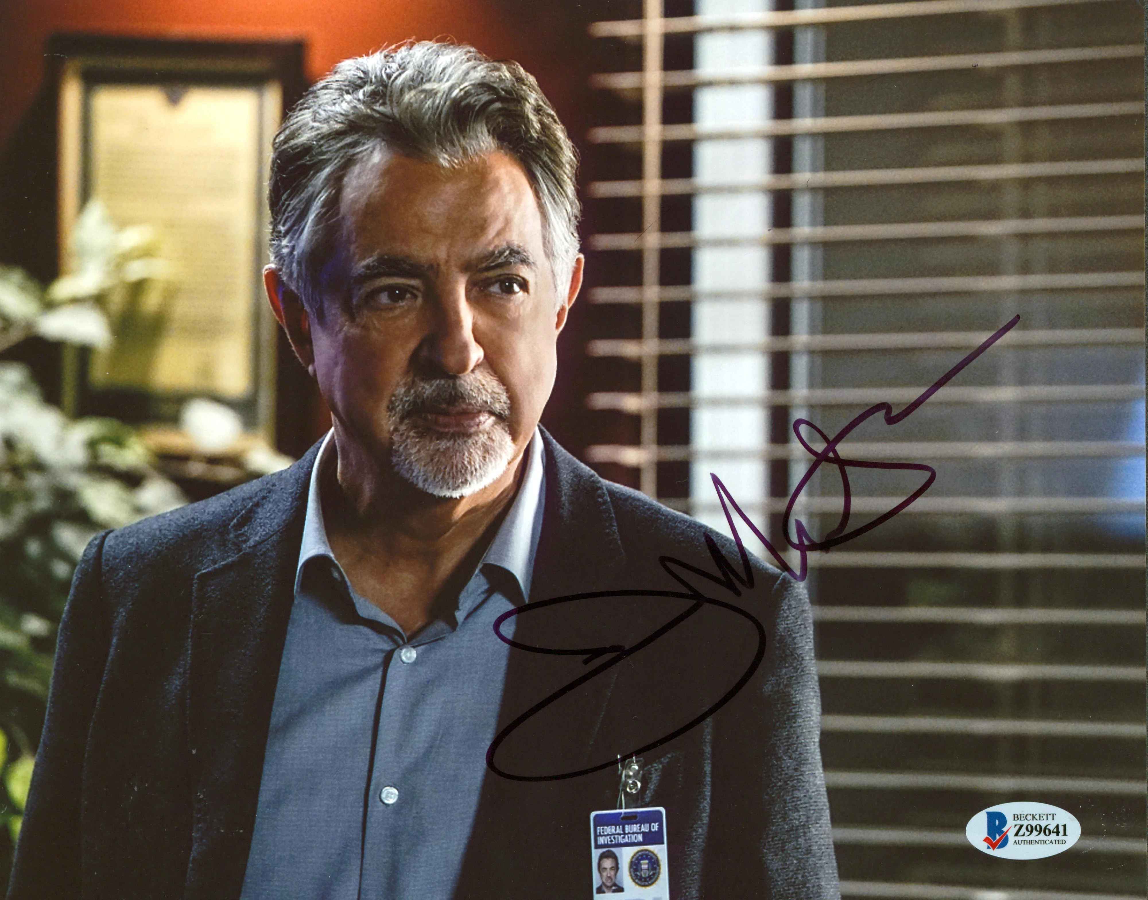 Joe Mantegna Criminal Minds Authentic Signed 8x10 Photo Autographed BAS #Z99641 - Image 2