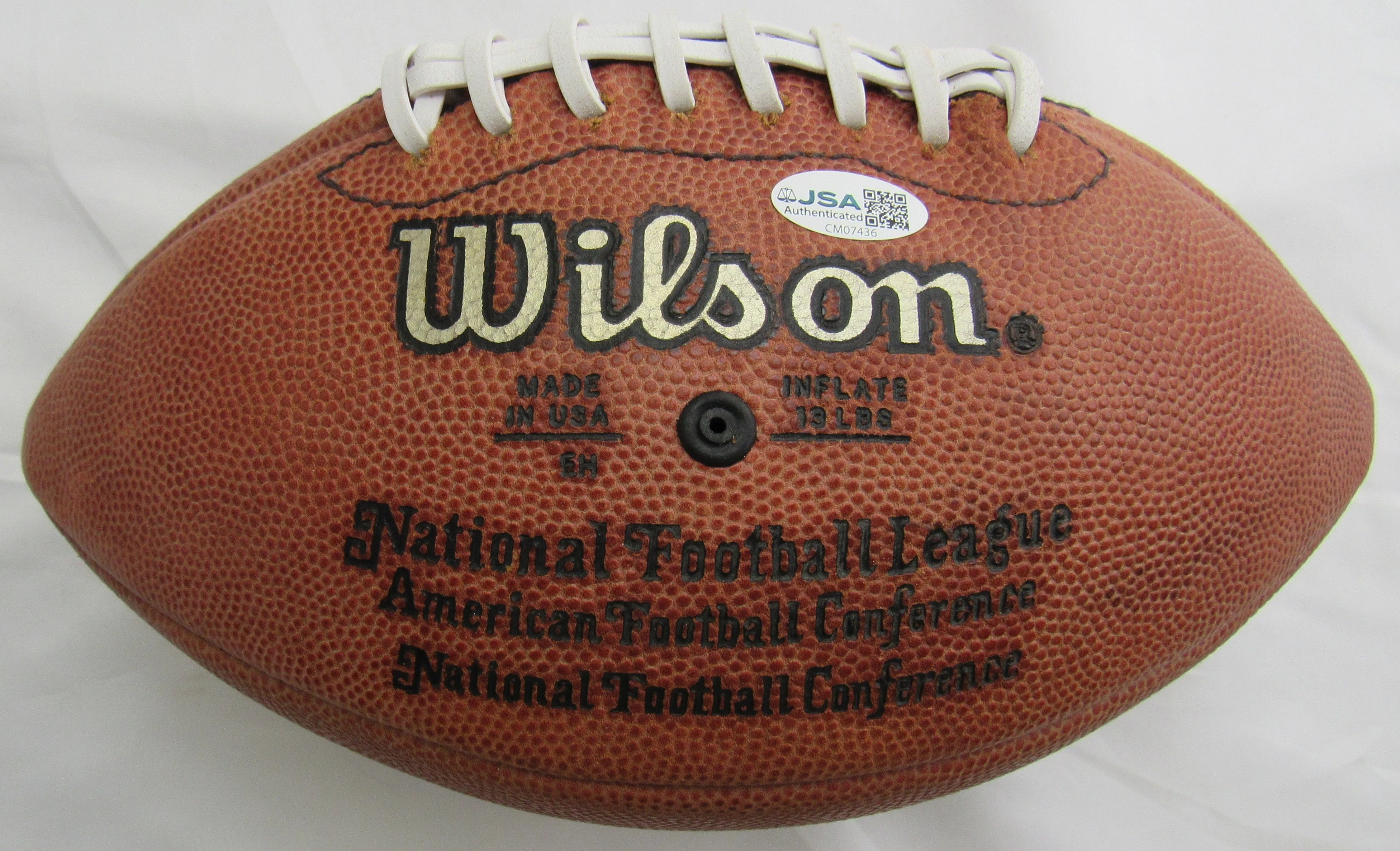 Joe Montana Signed Auto Wilson Football JSA CM07436 - Image 3