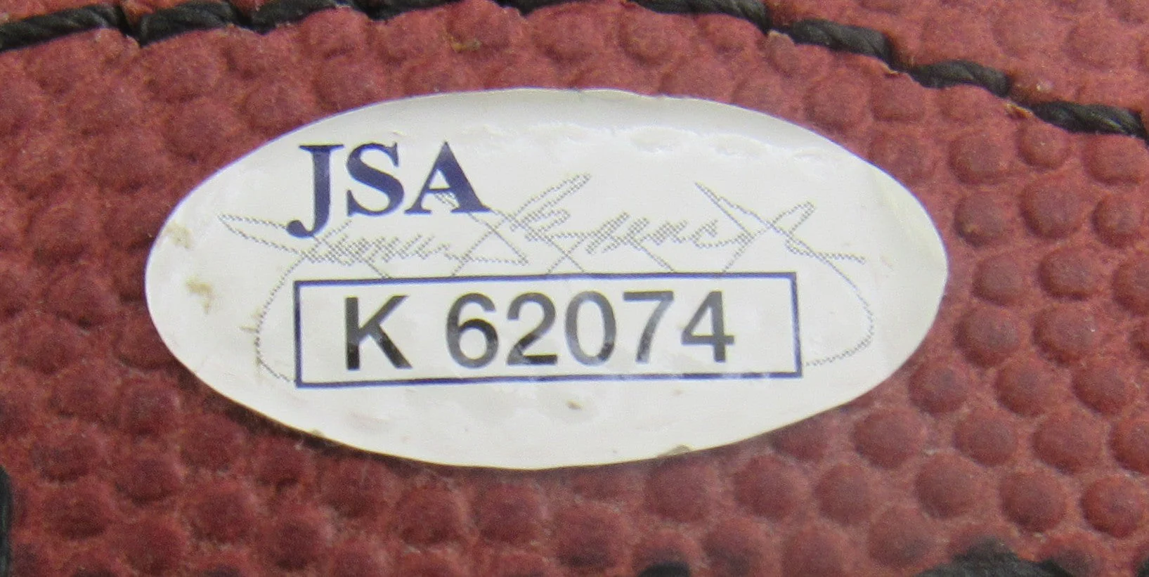 Joe Montana Signed Wilson Football JSA K62074 - Image 5