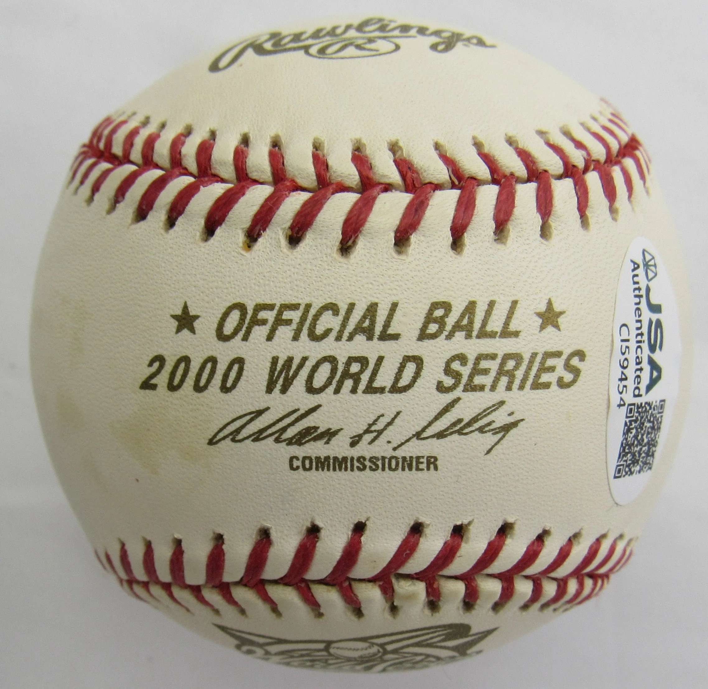 Luis Sojo Signed Auto Baseball JSA CI59454 - Image 2