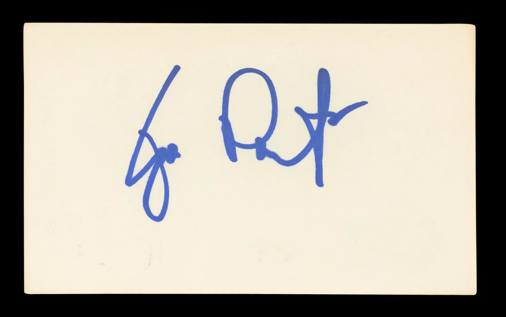 Joe Pantoliano The Sopranos Authentic Signed 3x5 Index Card BAS #BL96444 - Image 2