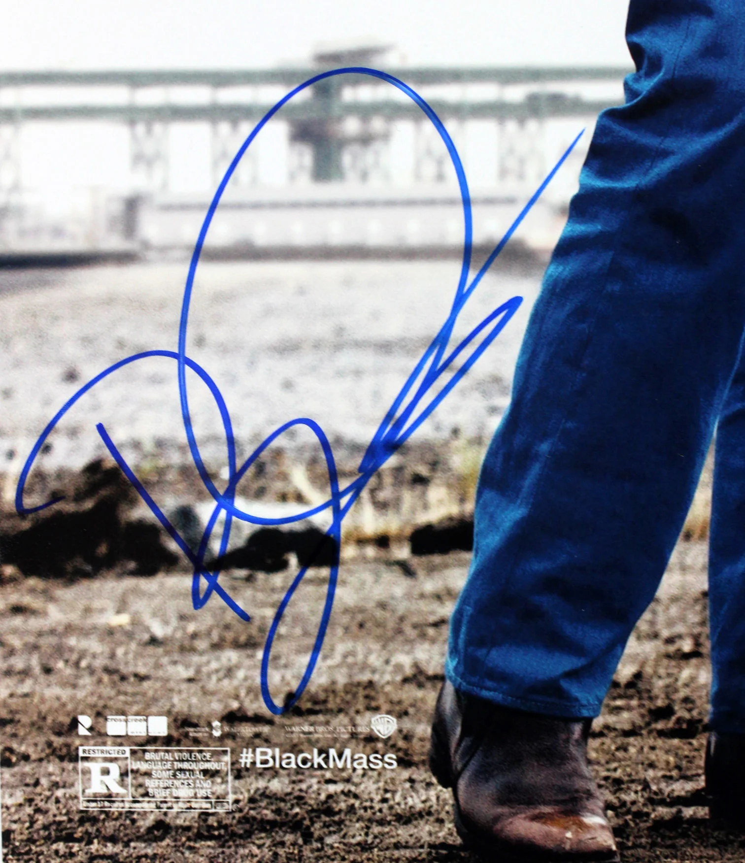 Joel Edgerton & Bill Camp Black Mass Authentic Signed 12x18 Photo BAS #H44831 - Image 4