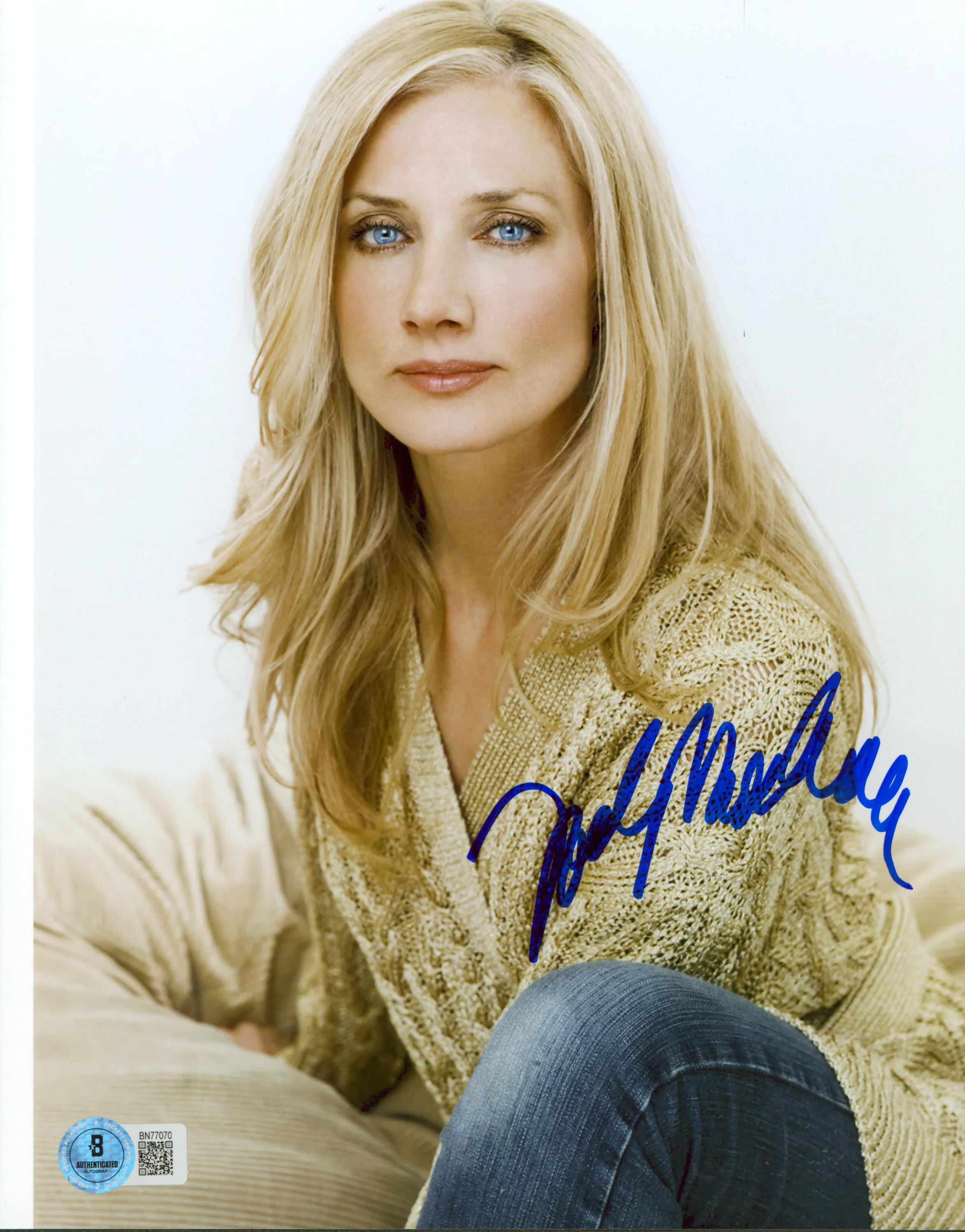 Joely Richardson Nip/Tuck Authentic Signed 8x10 Photo Autographed BAS #BN77070