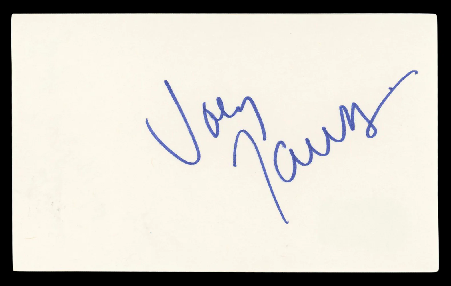 Joey Lawrence Blossom Authentic Signed 3x5 Index Card Autographed BAS #BL98783 - Image 2